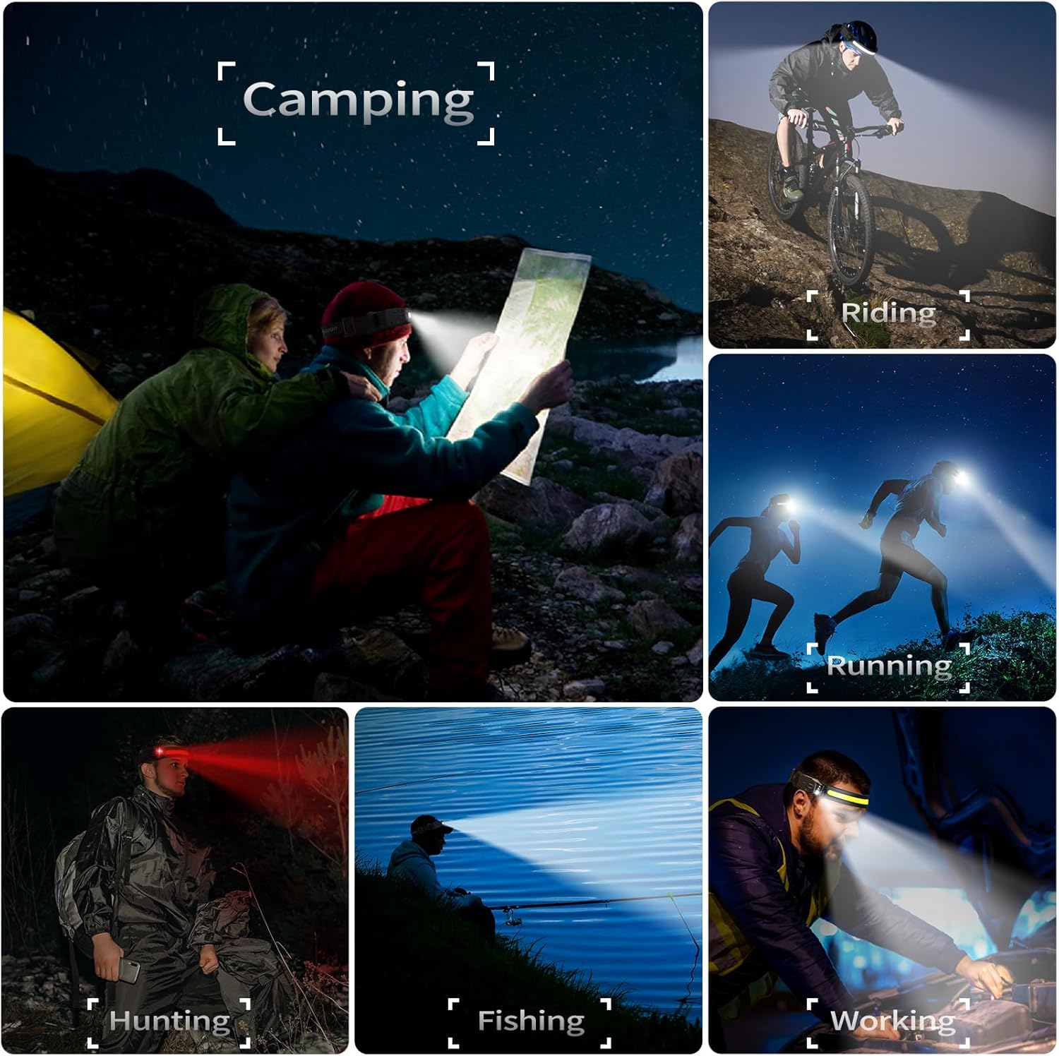 High-Brightness 230 Wide Beam Headlamp