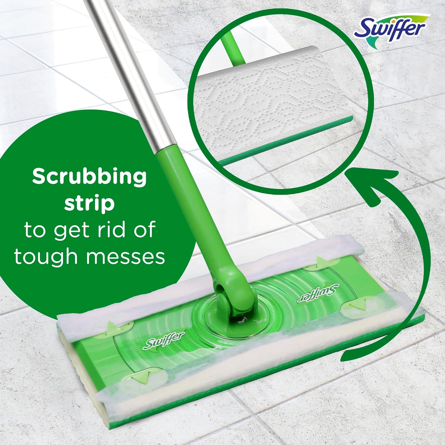 Swiffer Sweeper Wet Mopping Cloths with Febreze Freshness Lavender Vanilla 24-Pack