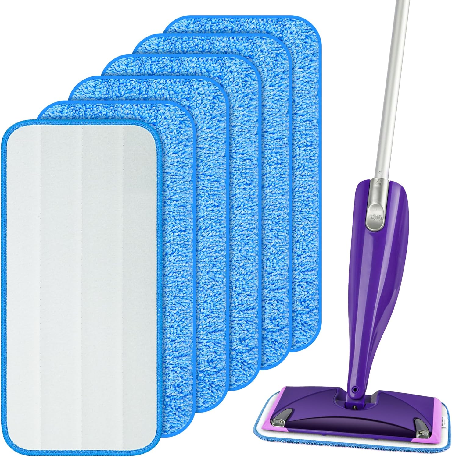 Replace Disposable Mops with These Microfiber Pads Durable and Eco-Friendly