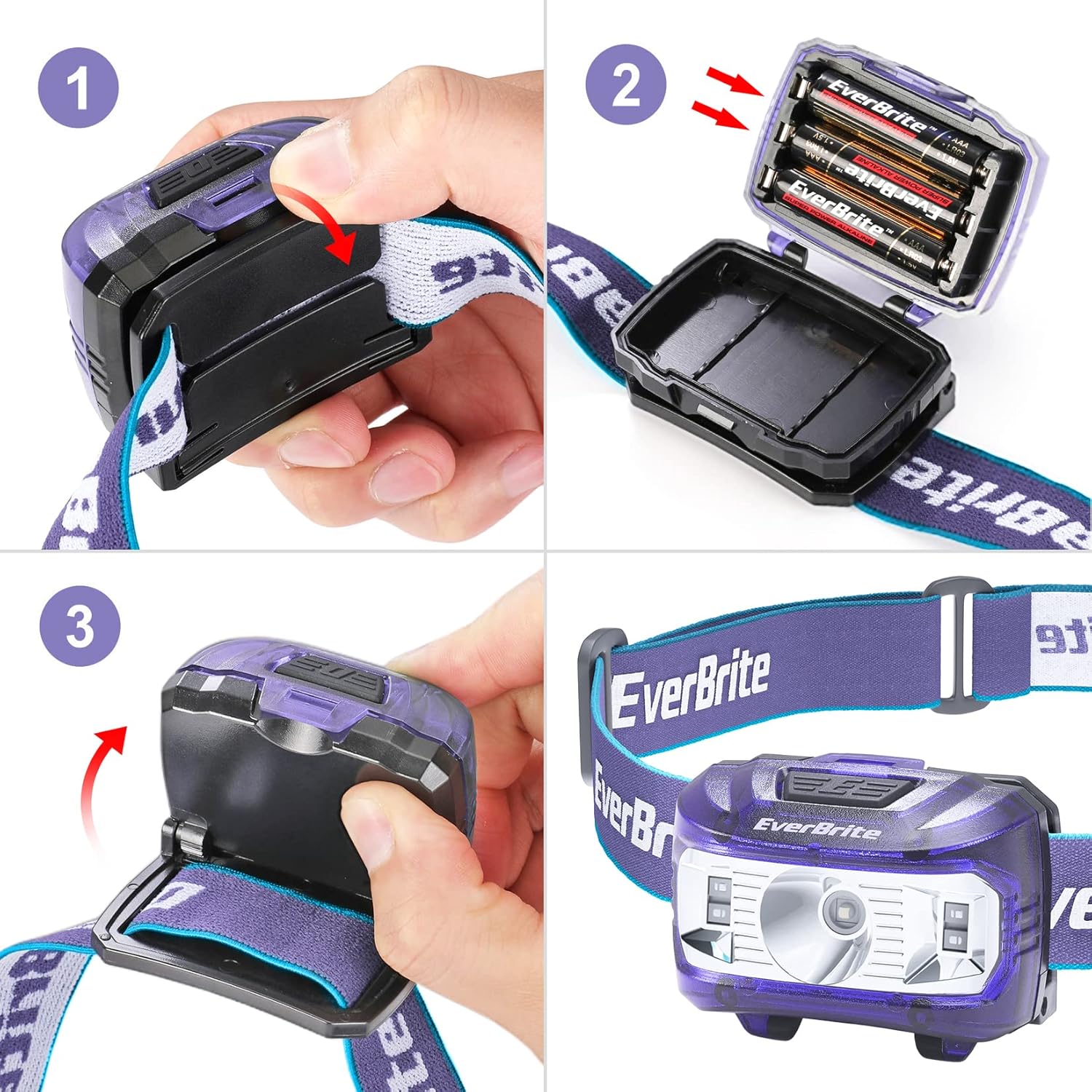 2-in-1 Mini Lantern Headlamp EverBrite Portable Durable
