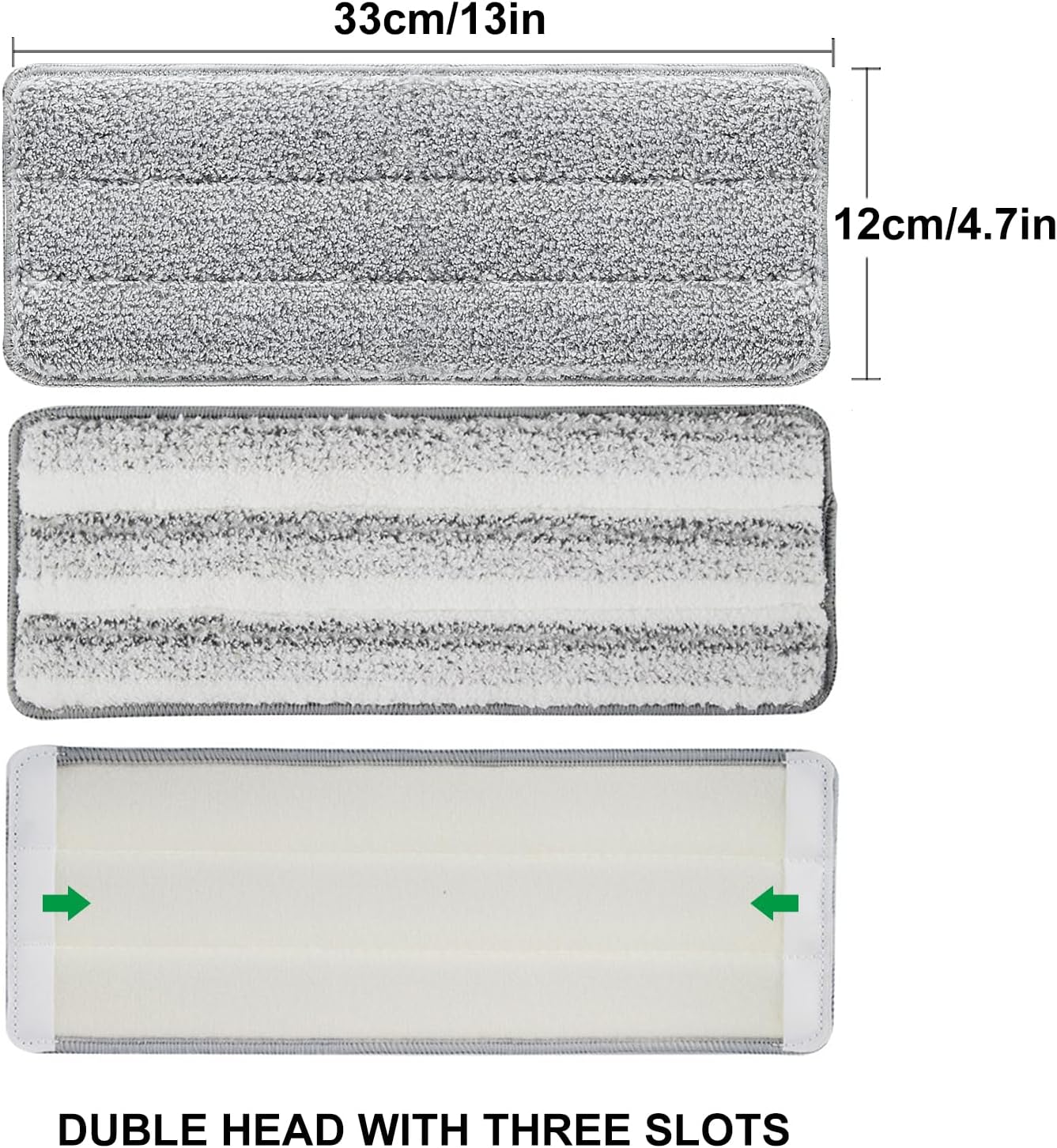 Hib baby 5 pack flat mop pads