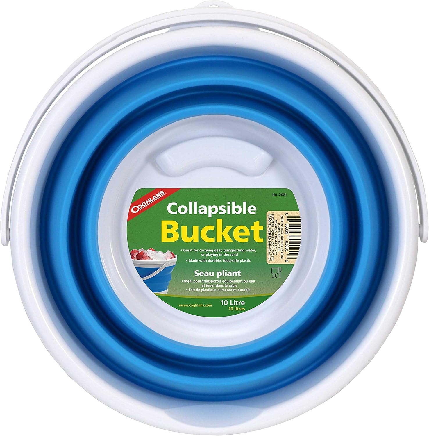 Coghlans 2081 Collapsible Bucket - 15 Multicolor