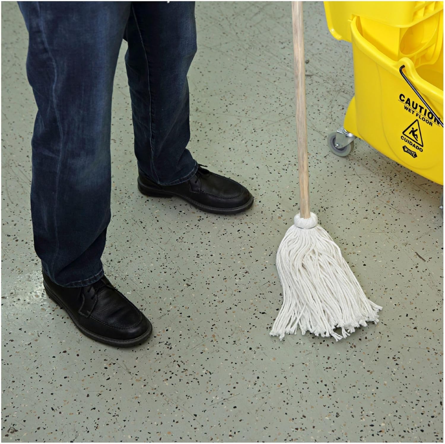 48x5 CottonSynthetic Blend Dust Mop Head Powerful Cleaning Tool