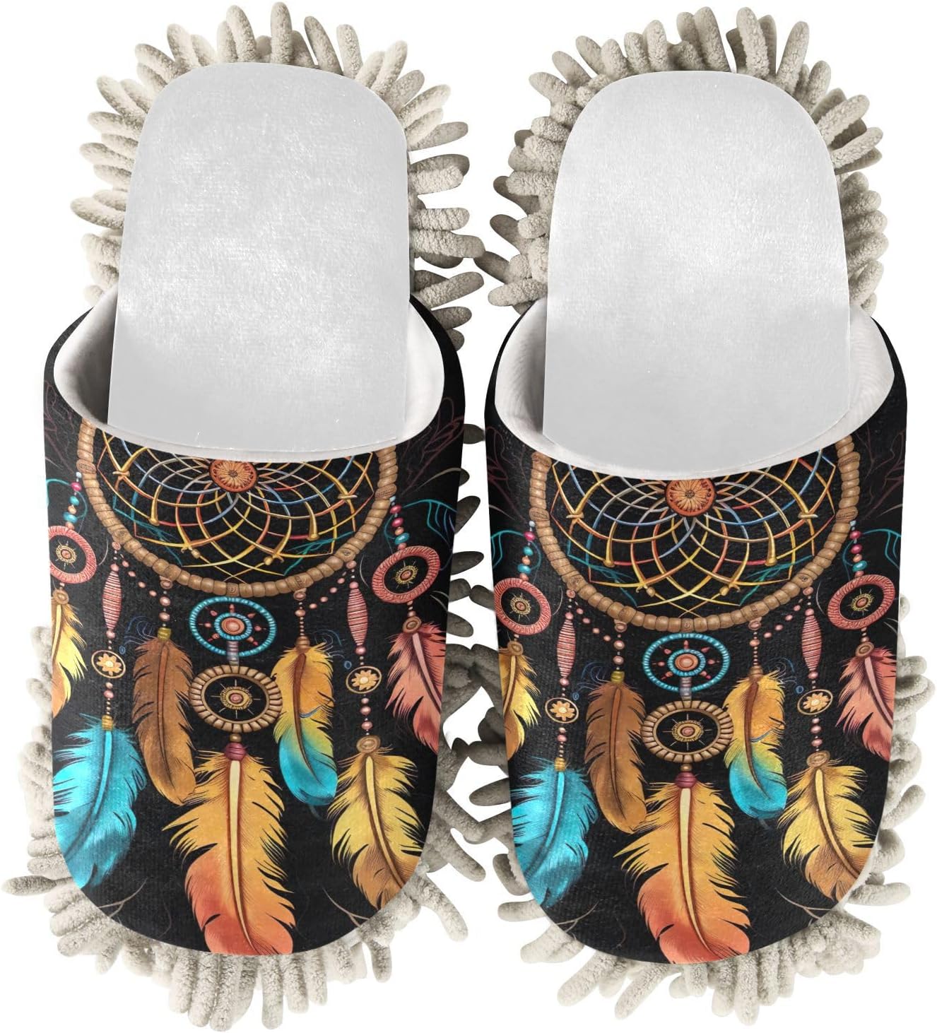 Spacious and Cozy Mop Unused Slippers Eco-Friendly Soft to Clean