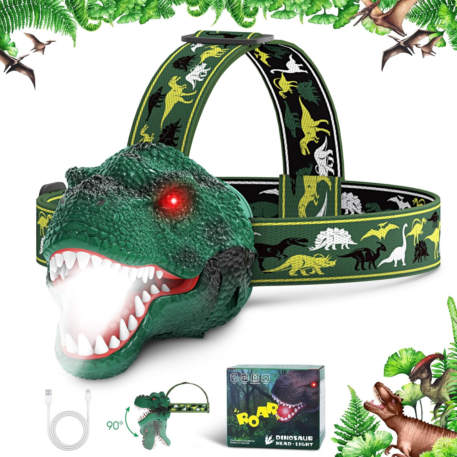 Dysaim Bright T-Rex LED Head Lamp