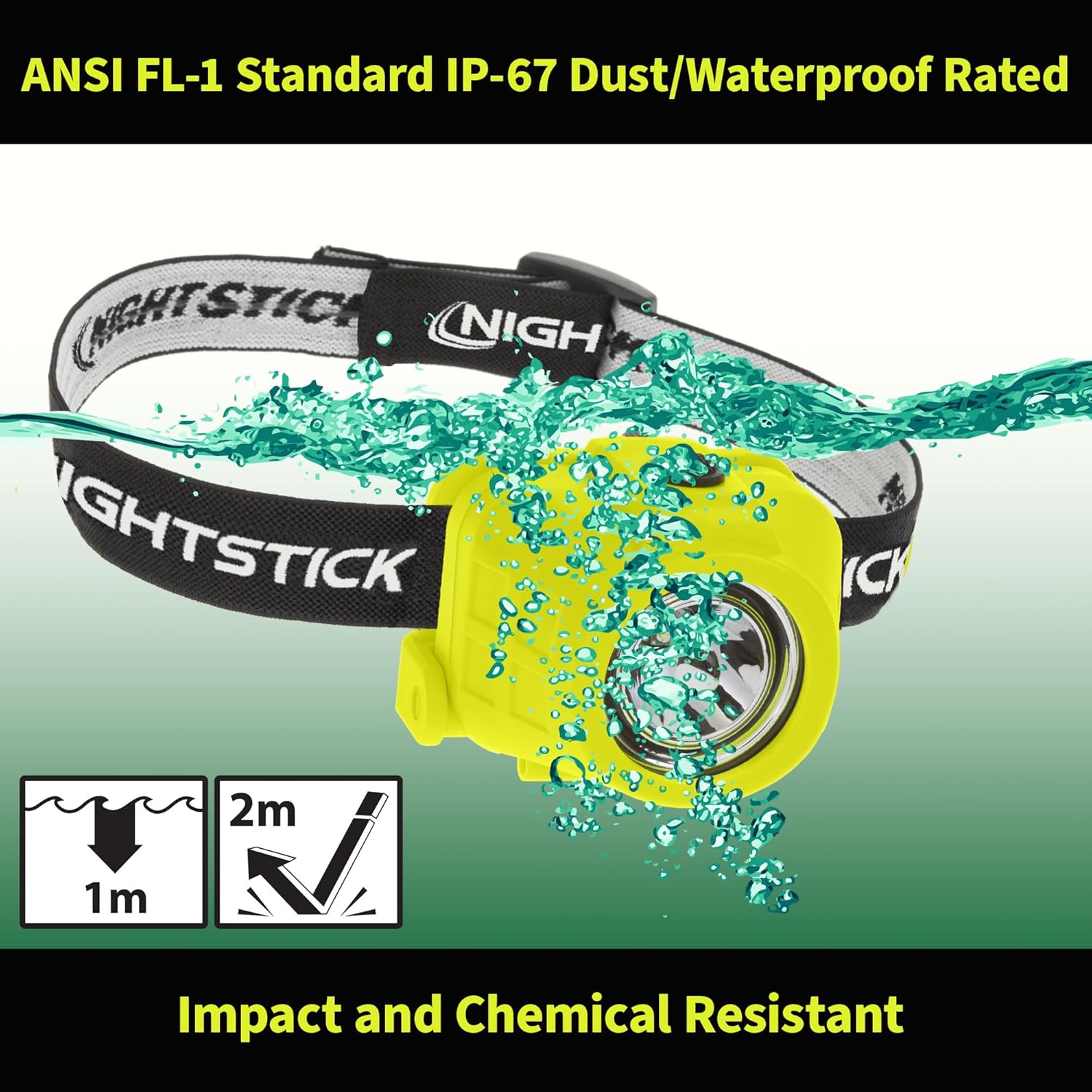 Nightstick XPP-5452G Intrinsic Safety Dual-Function Headlamp