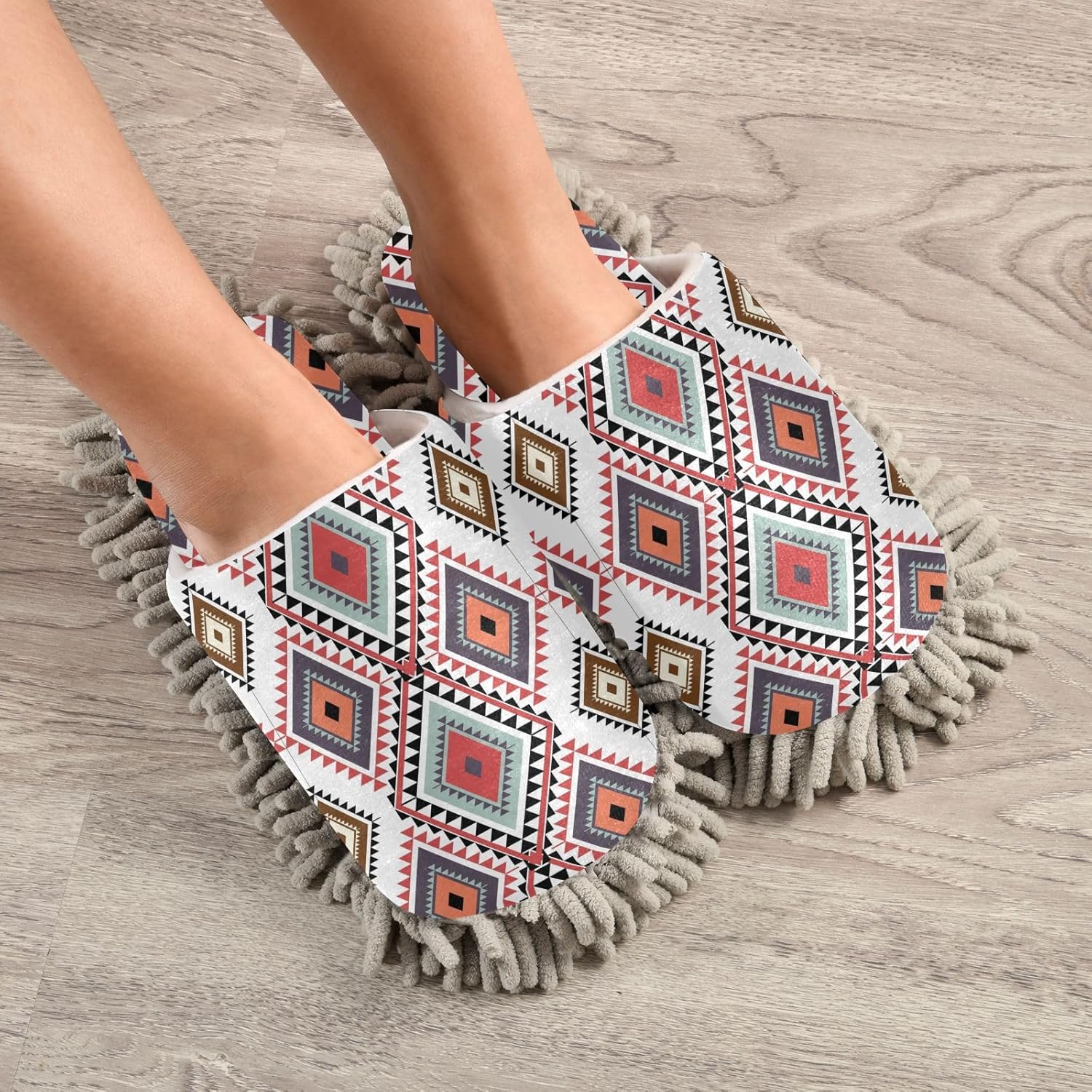 Kigai Microfiber Slippers Soft Durable Floor Cleaners for Home Gifting