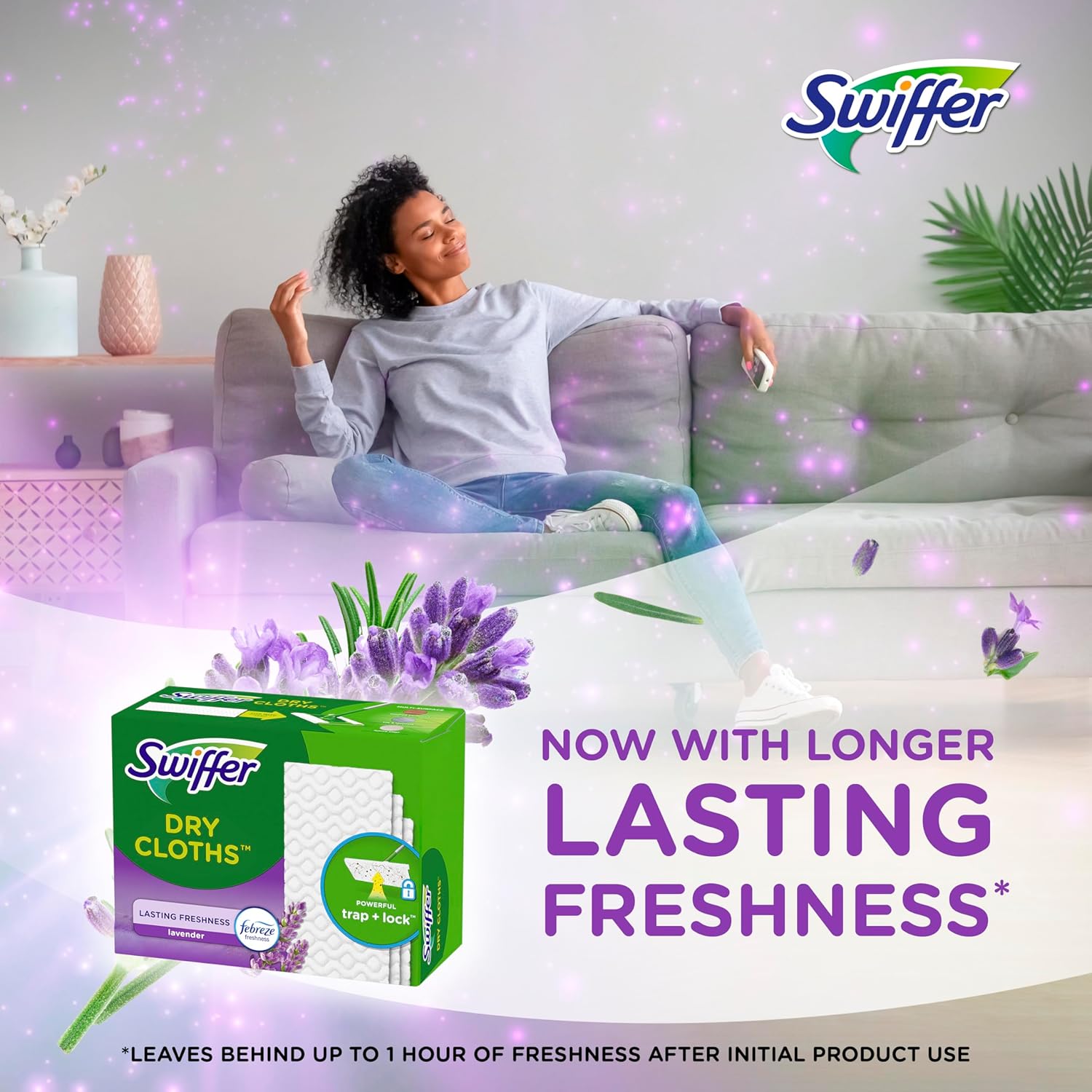 Swiffer Sweep Mop Dry Pads Floor Cleaner 52ct
