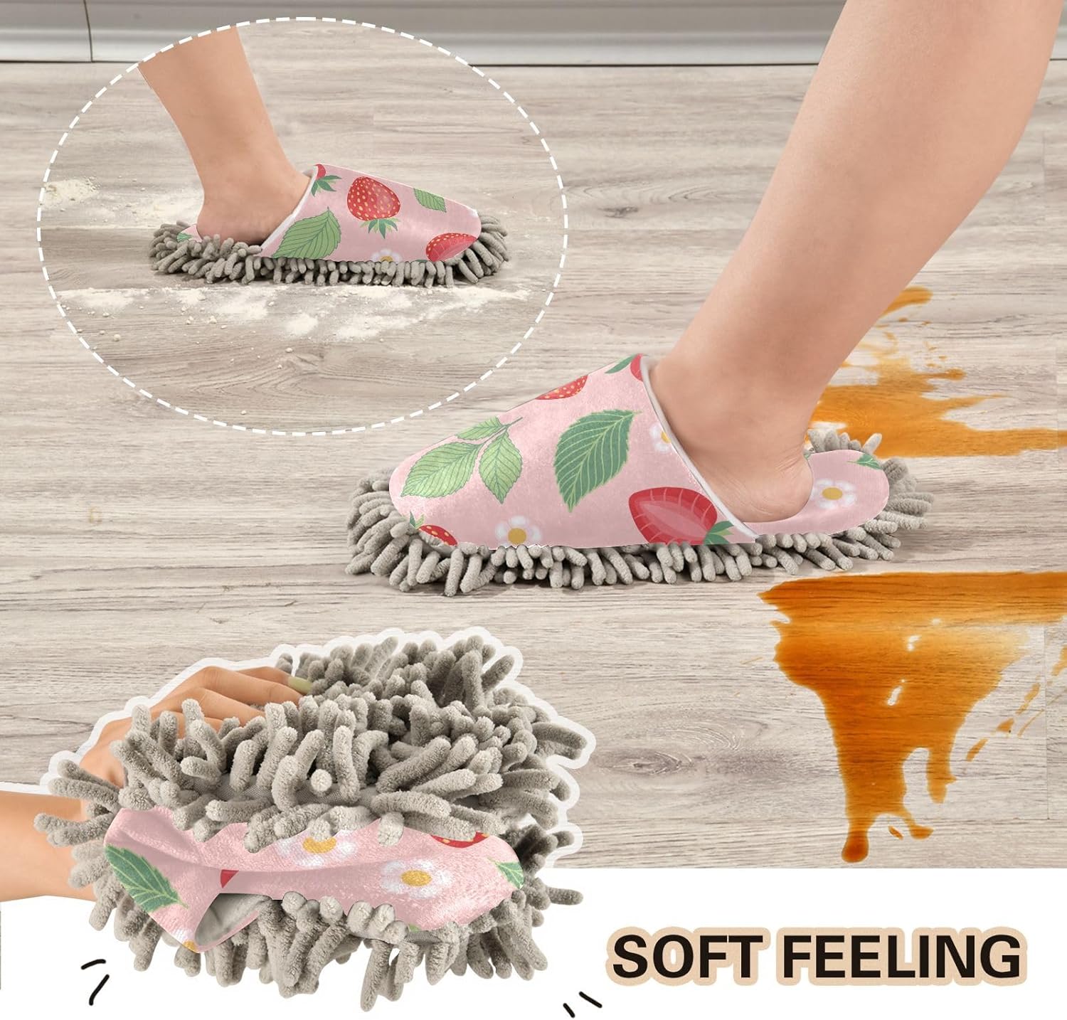 Kigai Microfiber Slippers Soft Durable and Easy to Clean