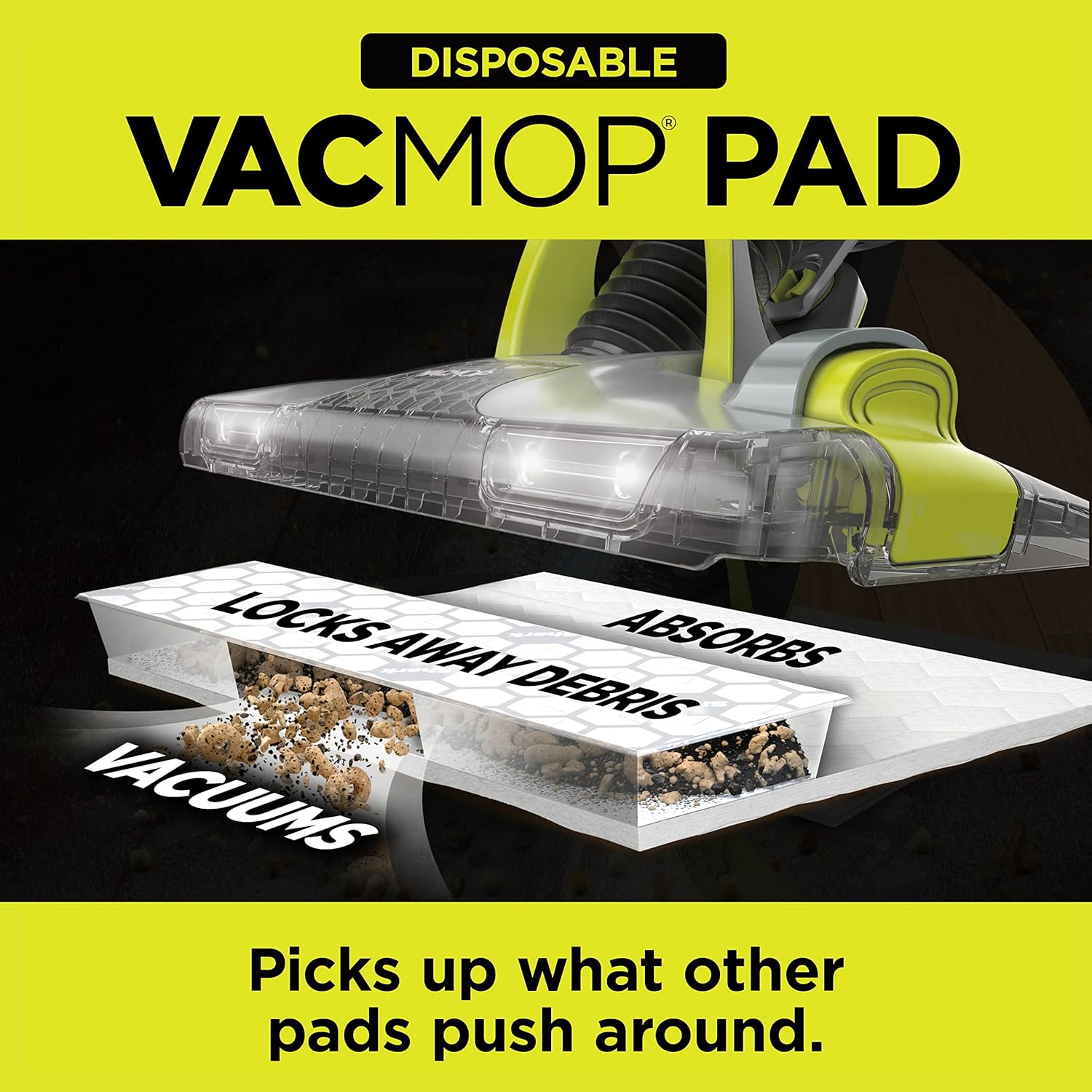 Shark VACMOP Disposable Hard Floor Pad Stone Pack