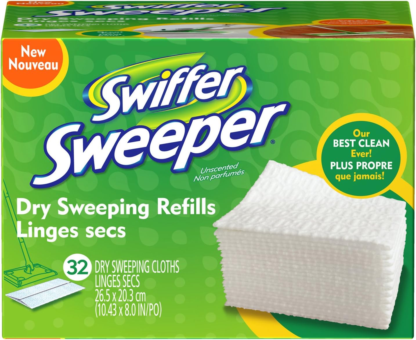 Swiffer Sweeper Dry Cloths BX