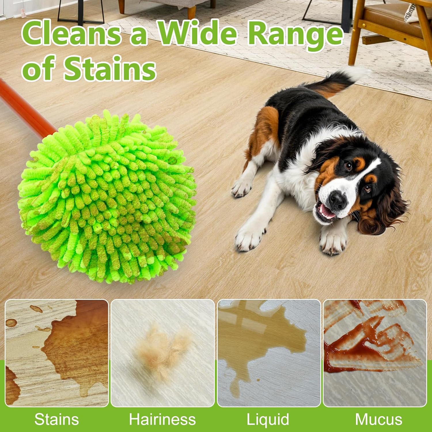 Reusable Mop Heads for EasyWring 1-Tank Spin Mop