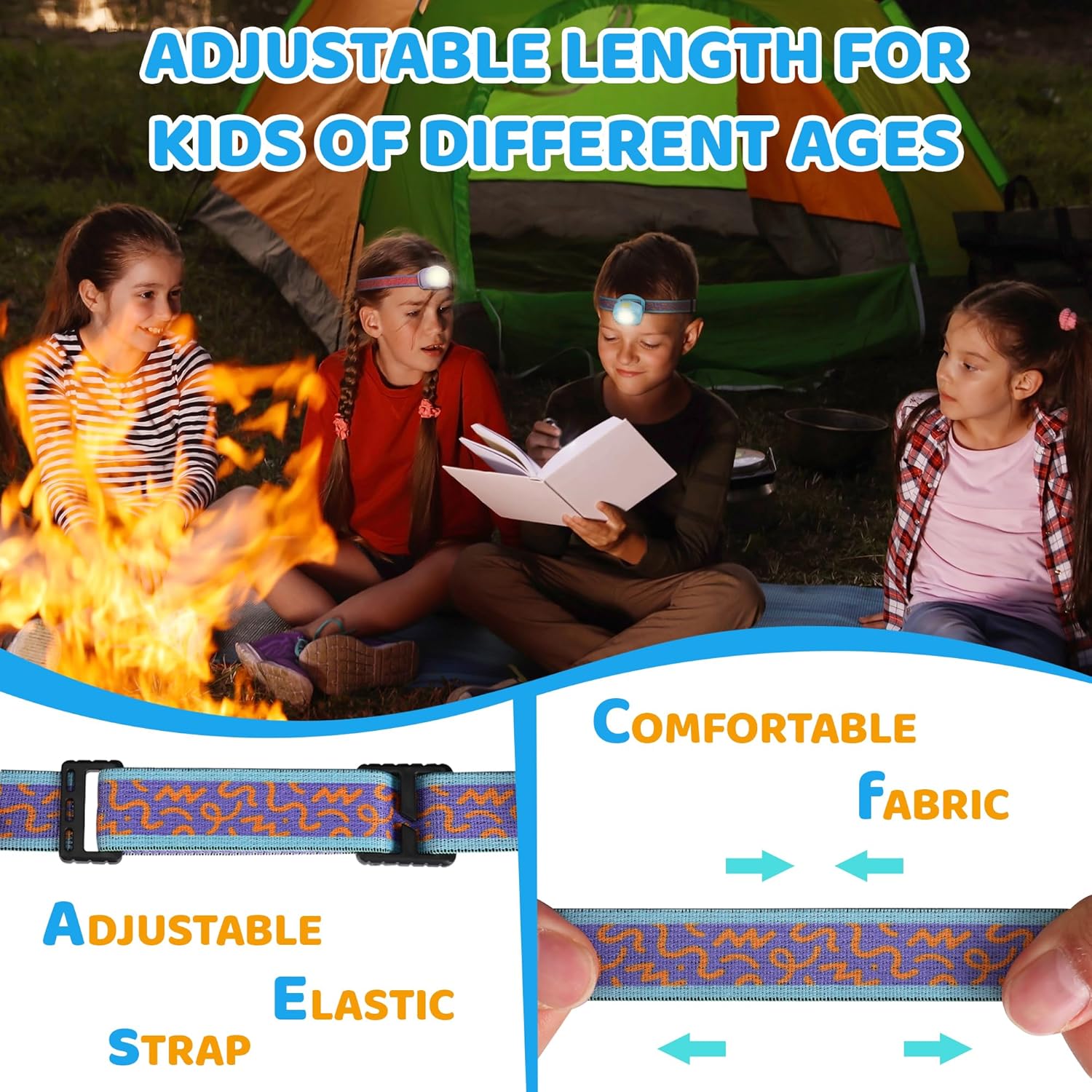 EverBrite 300 Luminous Headlamp Rechargeable Kids-Friendly