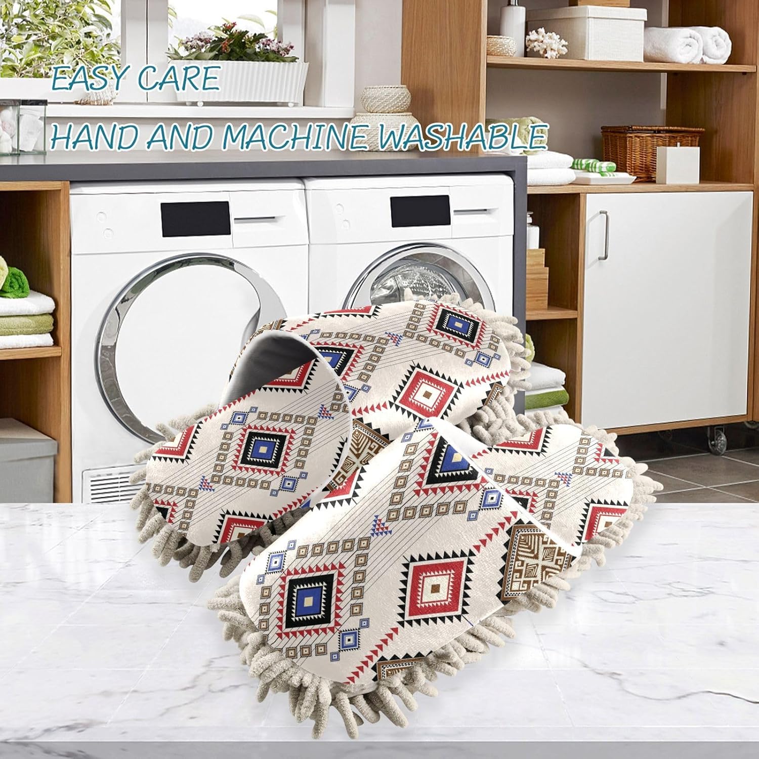 Kigai Microfiber Slippers - Soft Durable Effective for Floor Cleaning