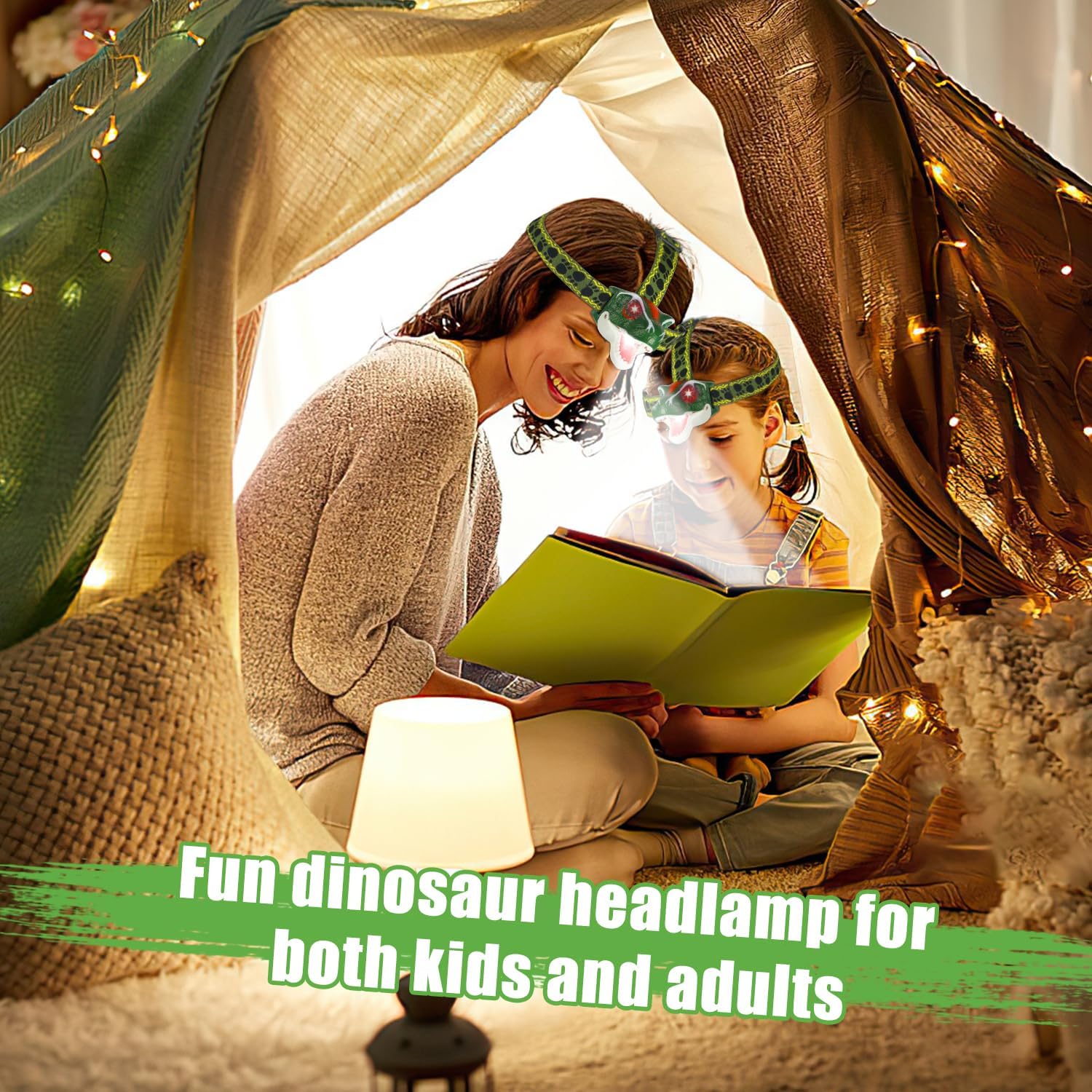 TIGTECGAME LED dinosaur headlamp
