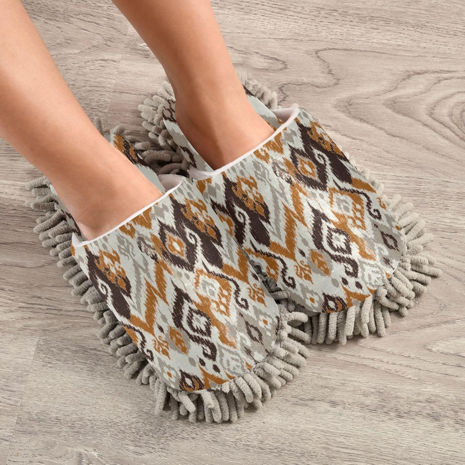 Kigai Natural Aztec Ikat Slippers Amplify Your Daily Cleanse