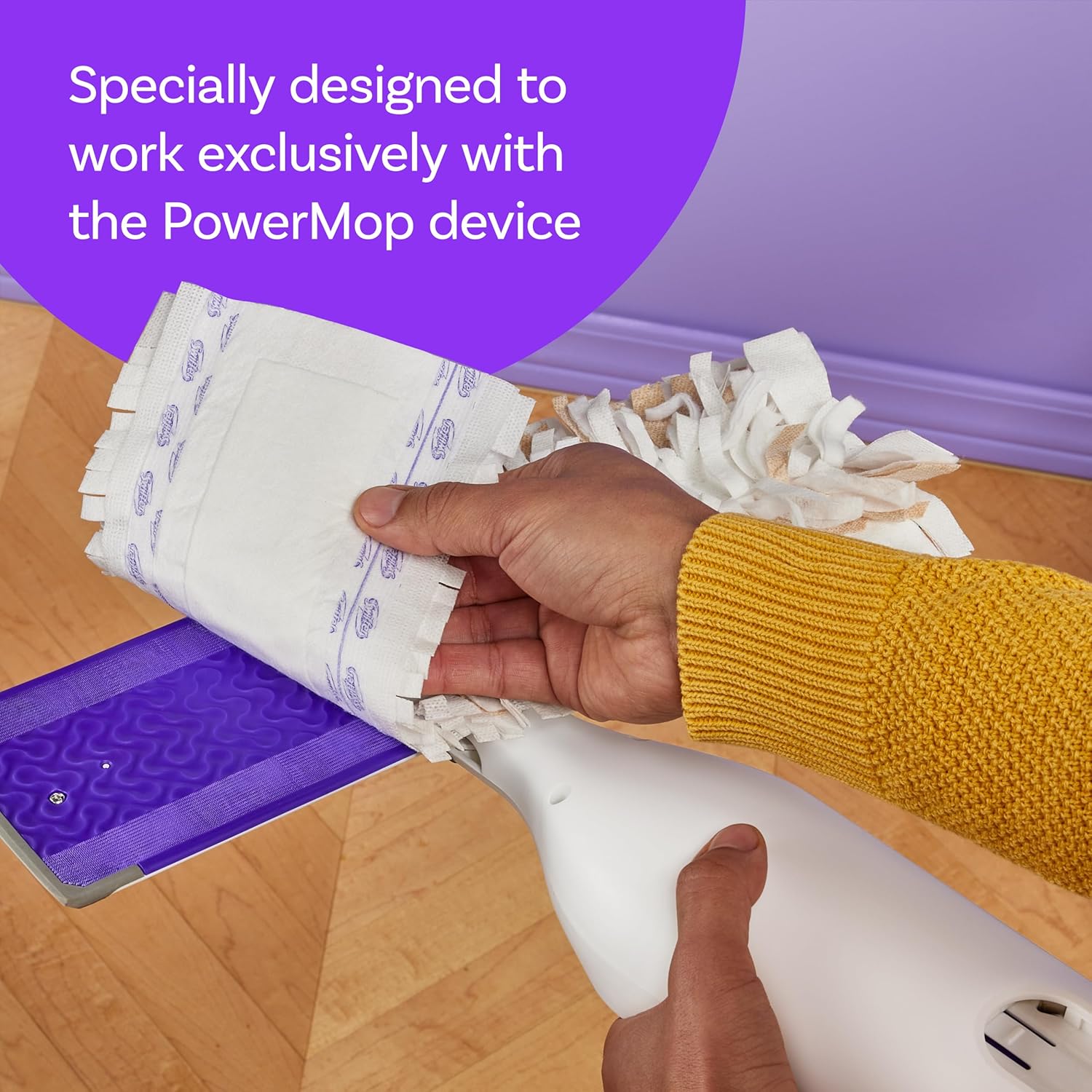 Swiffer PowerMop Wood Mopping Pad Refills 11 Pack