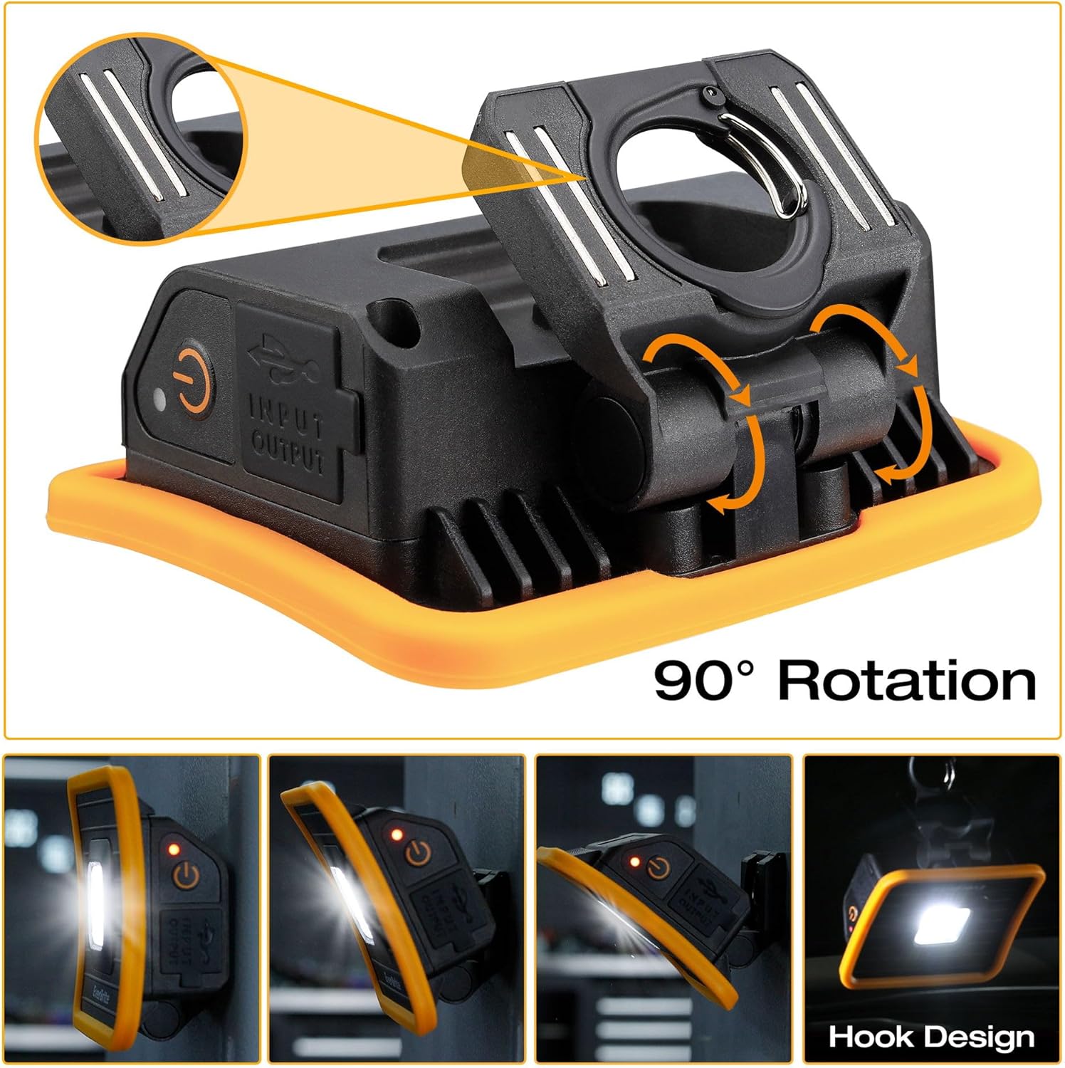 High Brightitude Rechargeable Work Headlamp