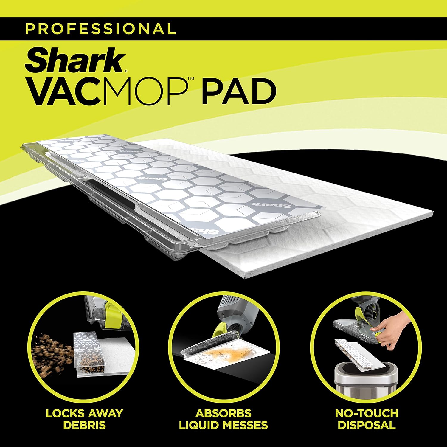 Shark VACMOP Disposable Hard Floor Pad Stone Pack