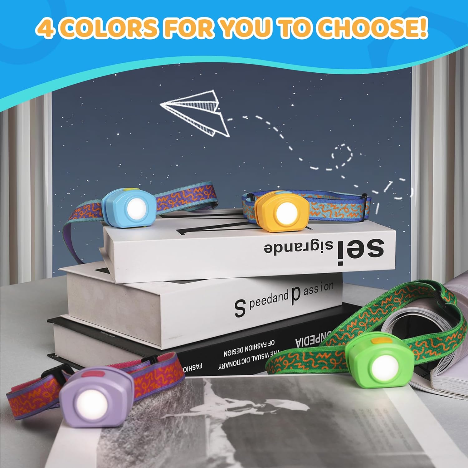 EverBrite 300 Luminous Headlamp Rechargeable Kids-Friendly