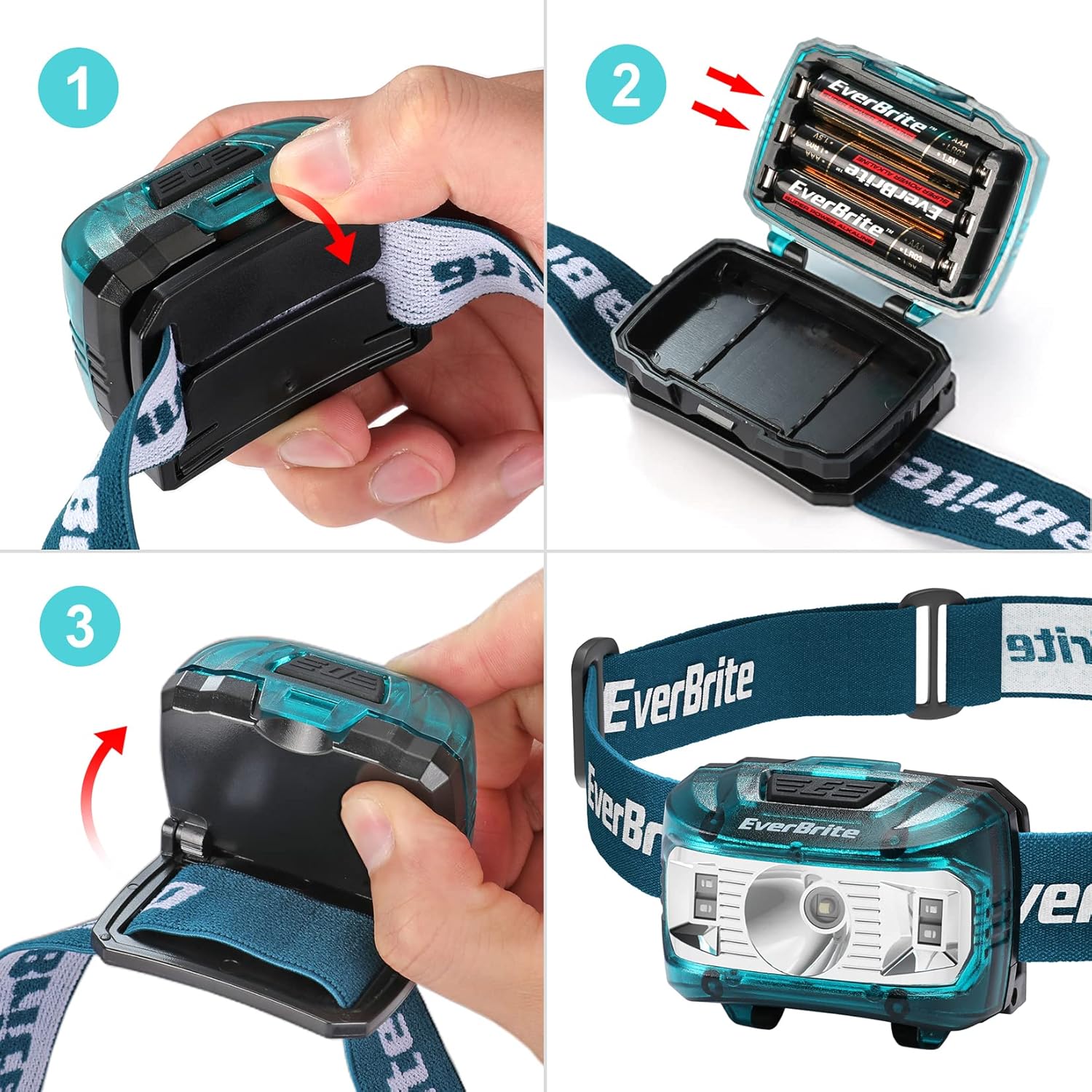 Room in an Instant Flashlight Headlamp Set