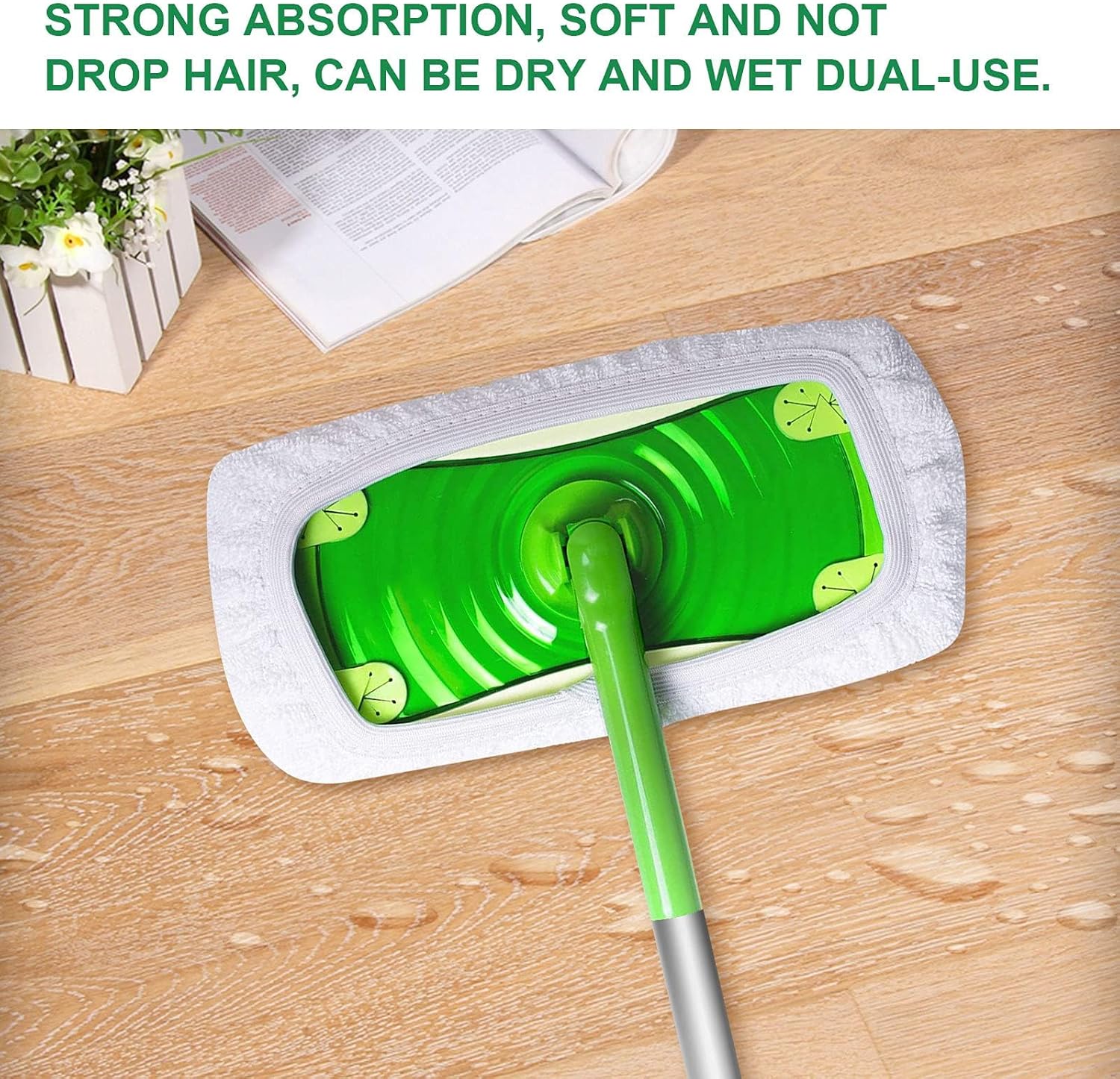 Reusable Swiffer Pad KEEPOW 8-Piece Set