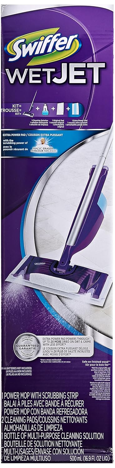 Swiffer WetJet Mop Starter Kit - Elevate mess removal