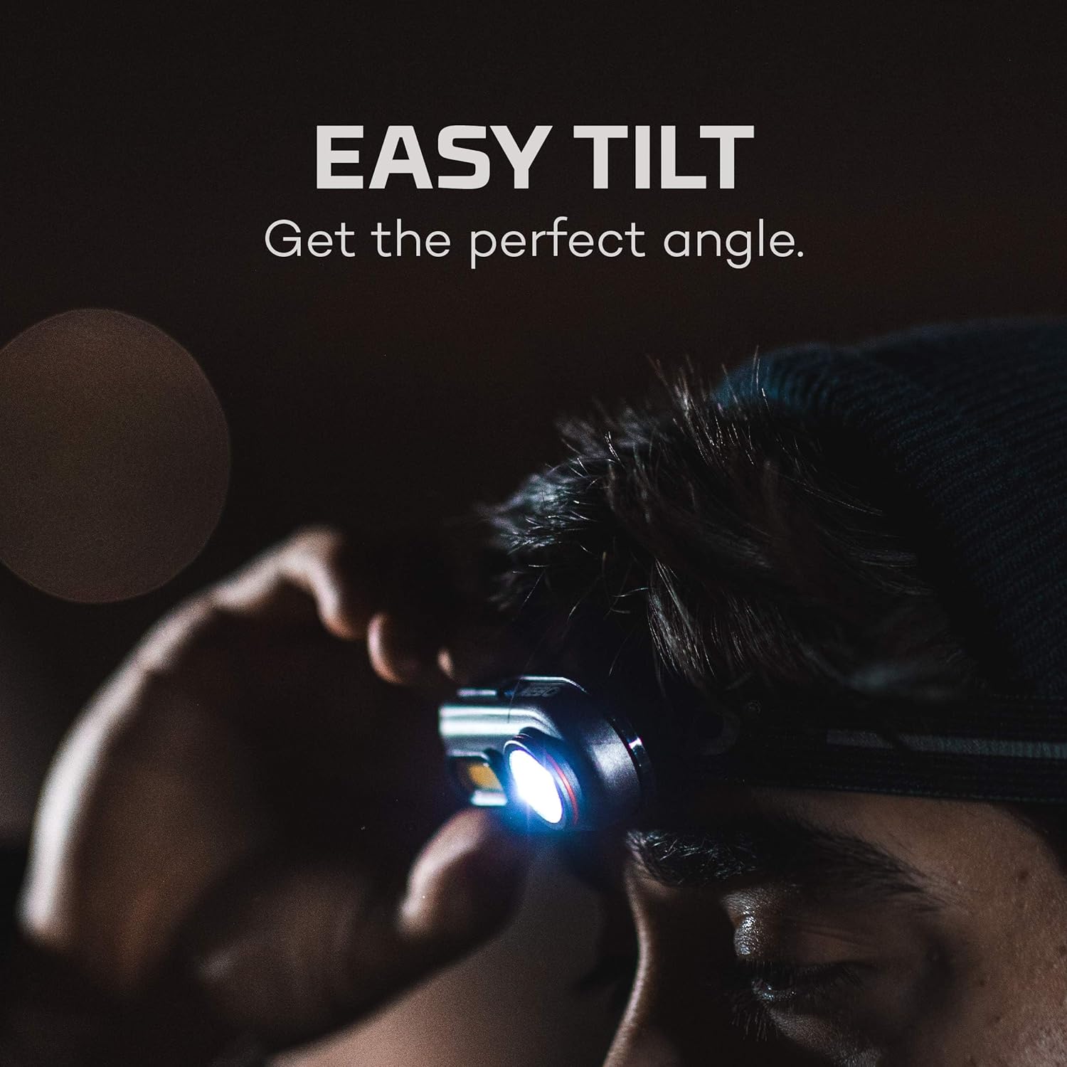 NEBO Einstein Headlamp 400 Lumens Compact Powerful