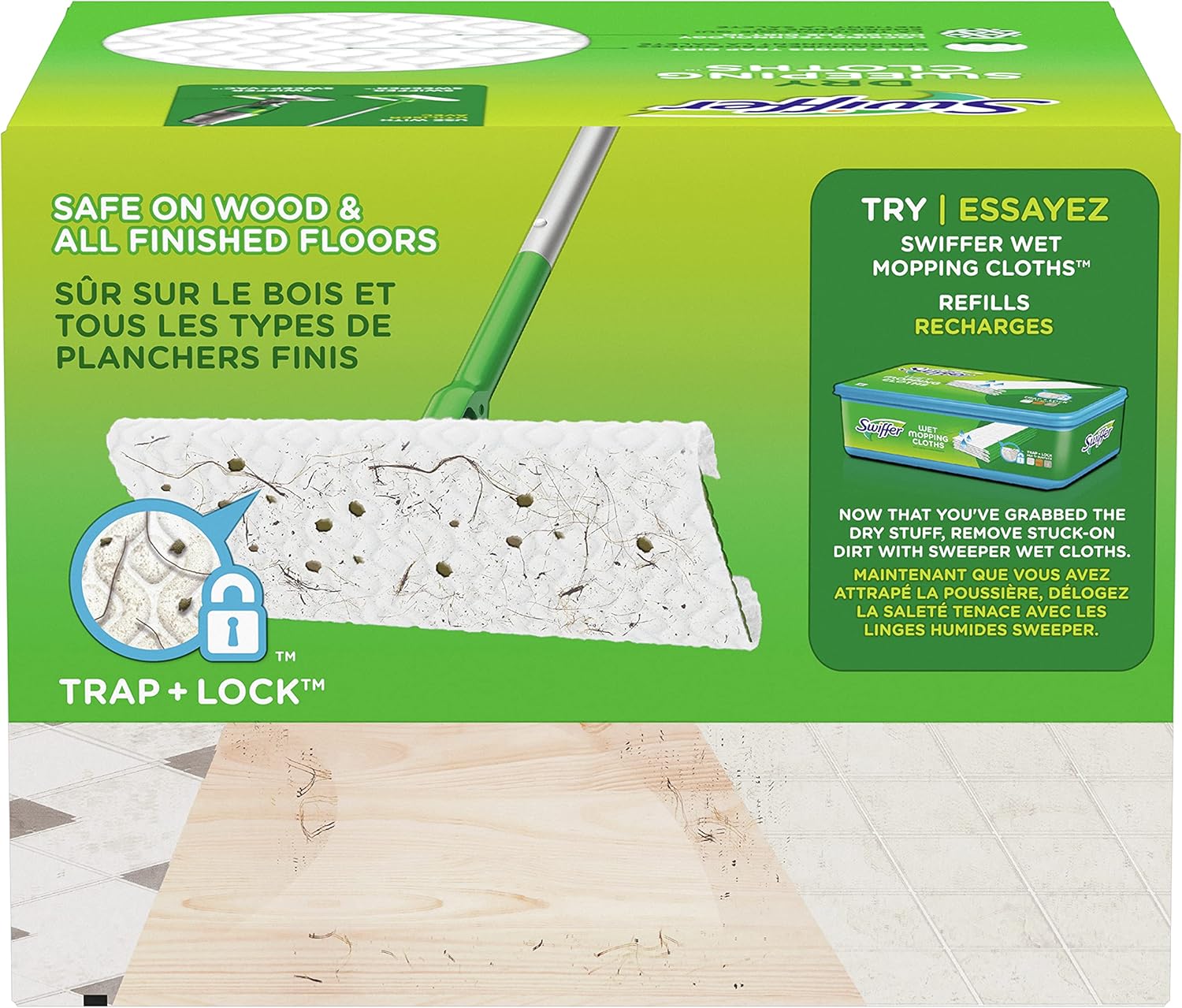 Swiffer Sweeper Dry Sweeper Professional Animal Pet Hair appease 32 Count Pack