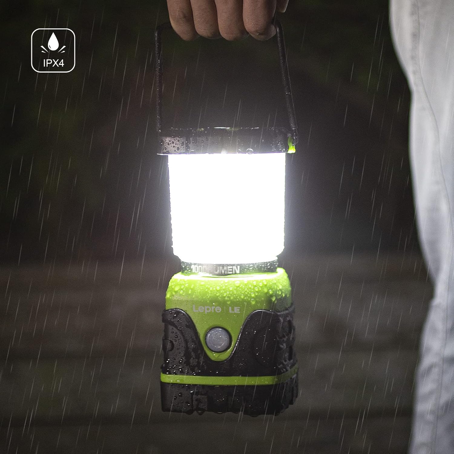 1000LM LED Camping Lantern with 4 Modes Waterproof Bright