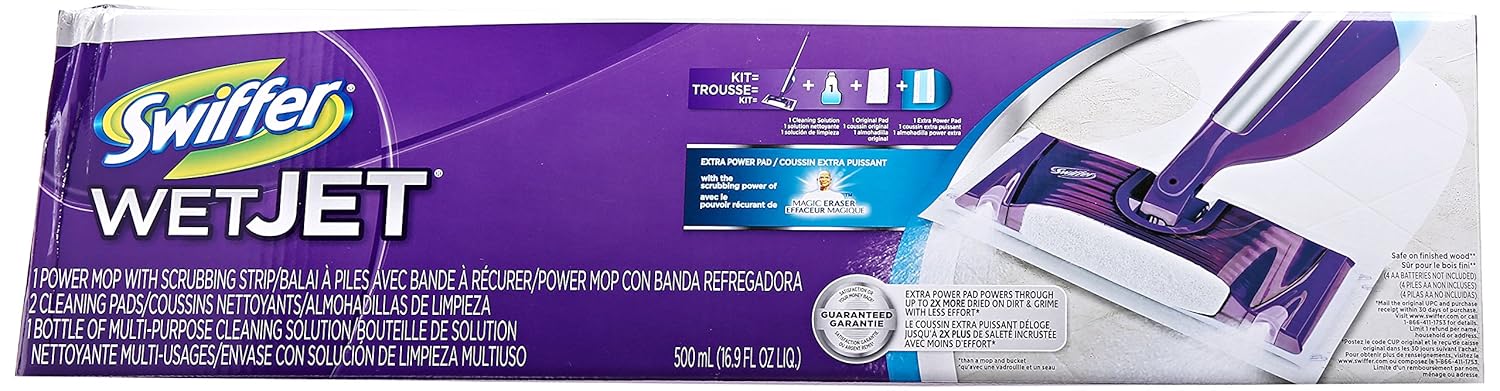 Swiffer WetJet Mop Starter Kit - Elevate mess removal