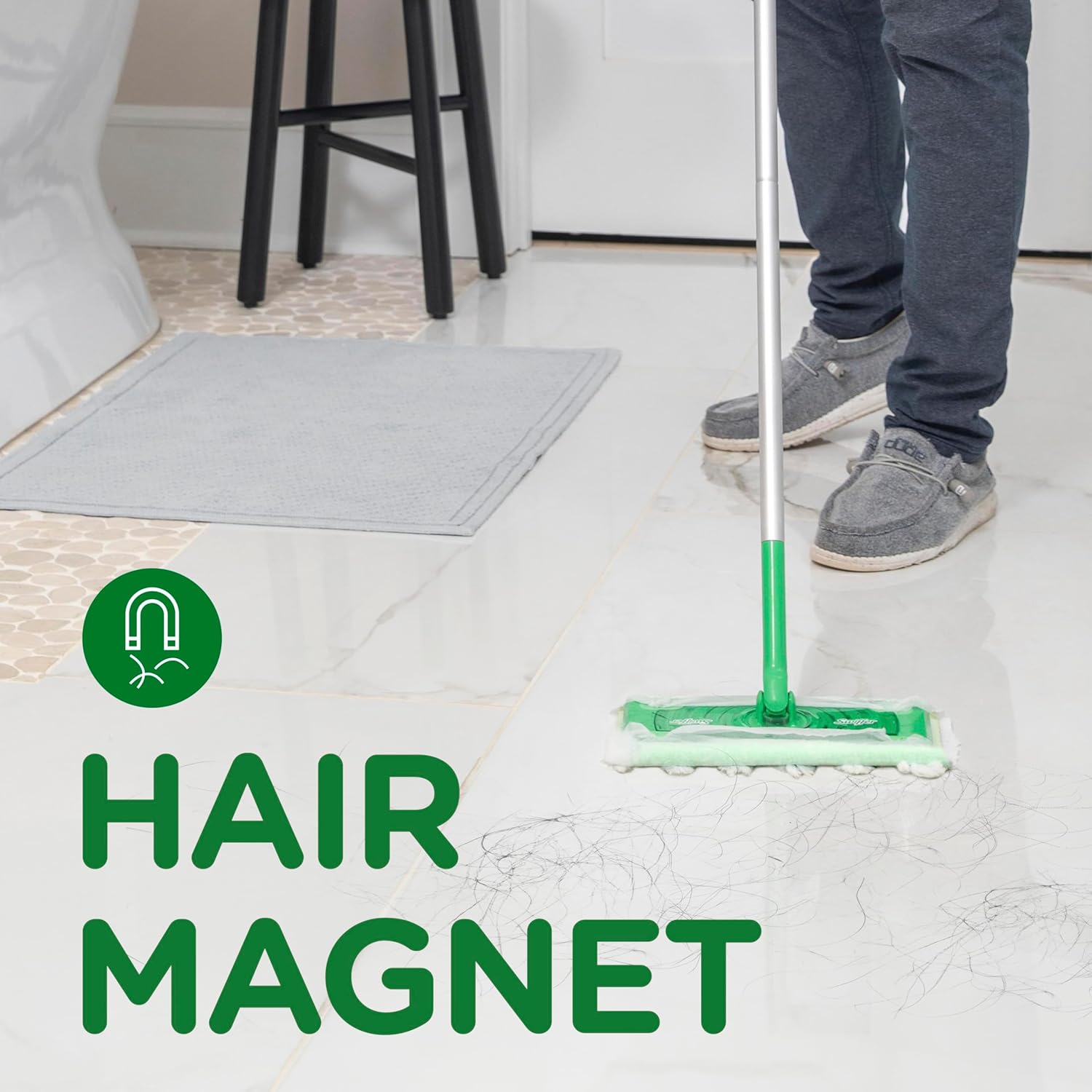 Swiffer Sweeper Pet Deep Clean with 32 Count for Your Floors