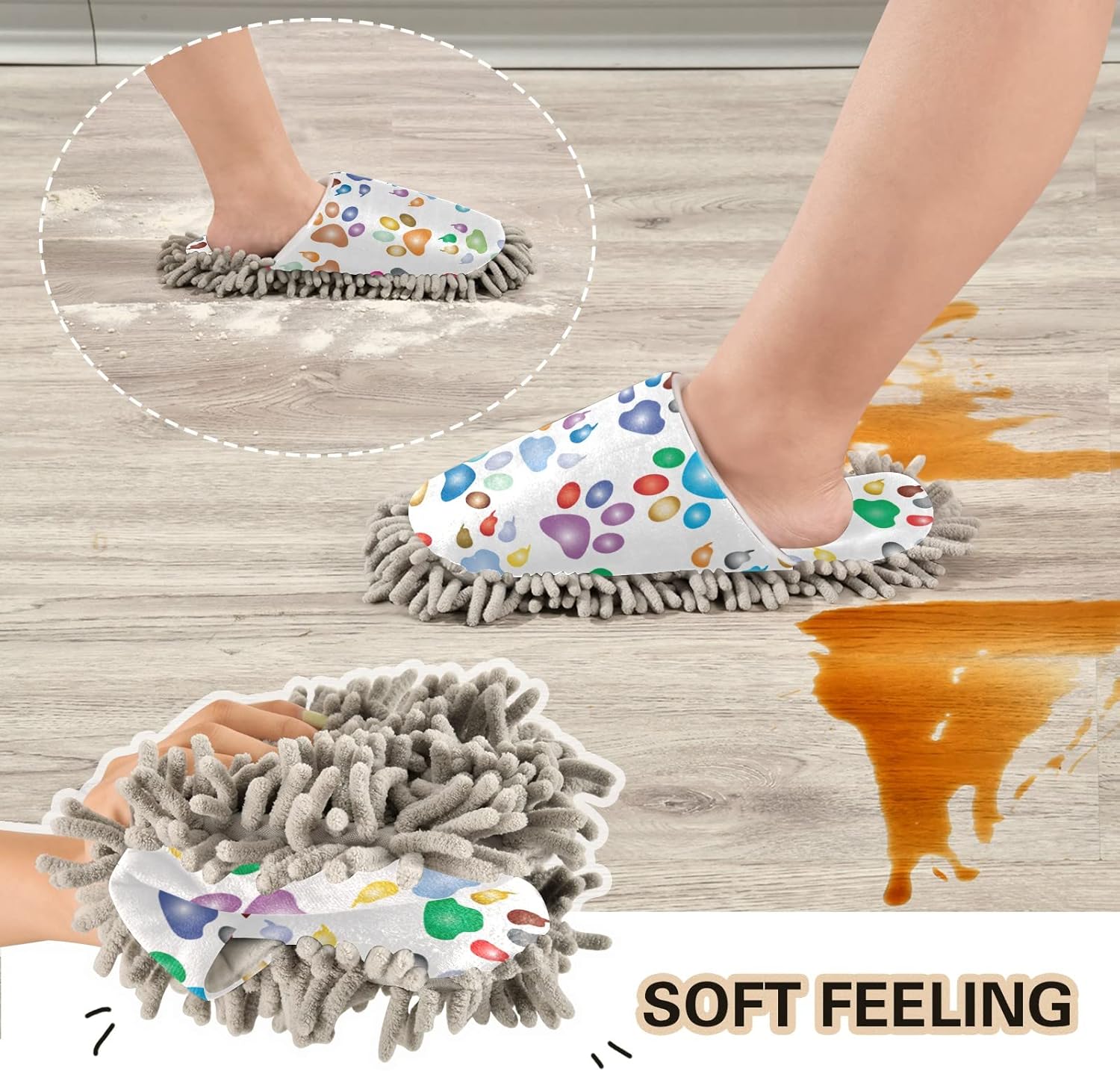 Xigua Microfiber Slippers