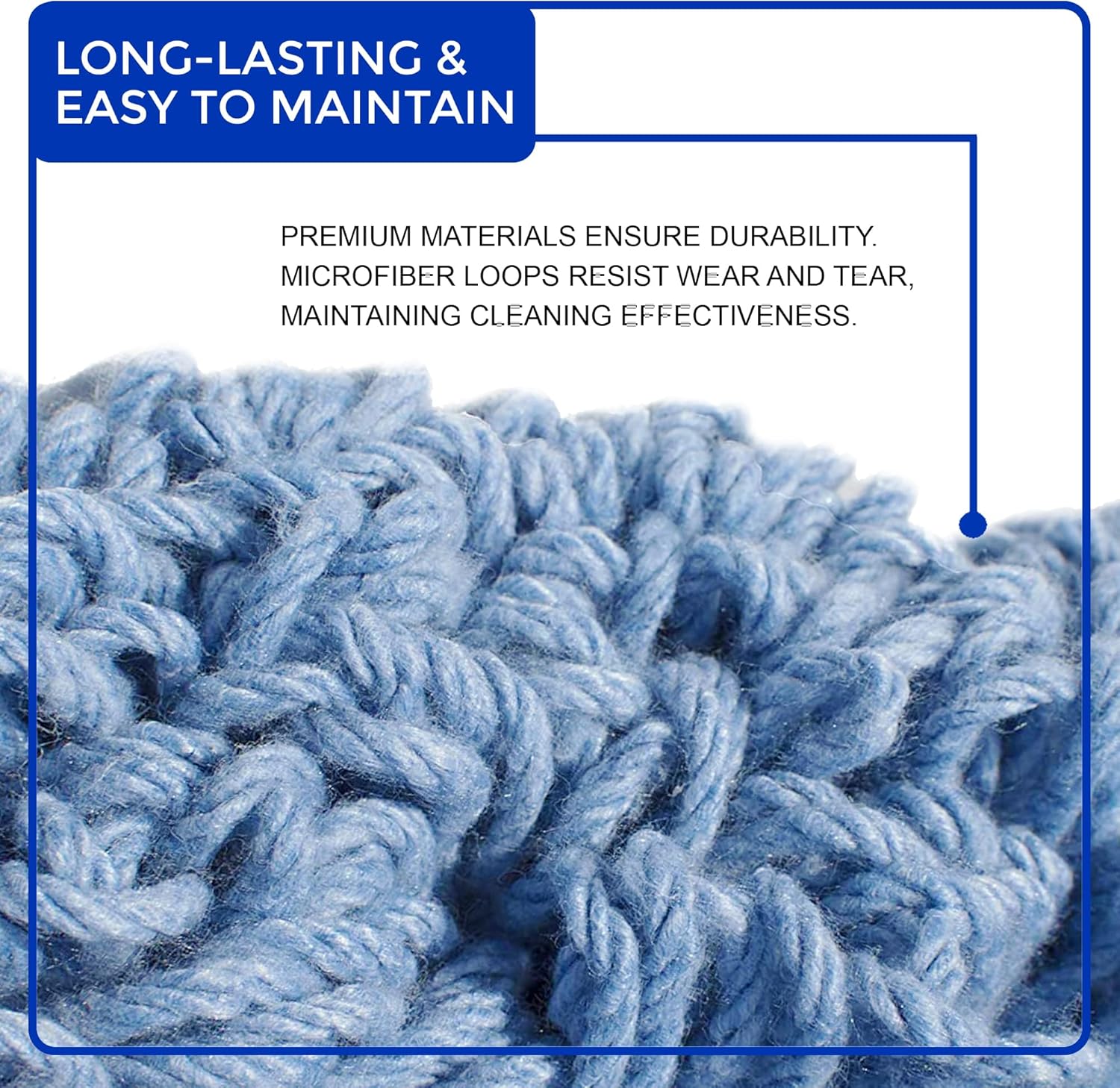 Professional Looped End Wet Mops for Heavy Duty Use