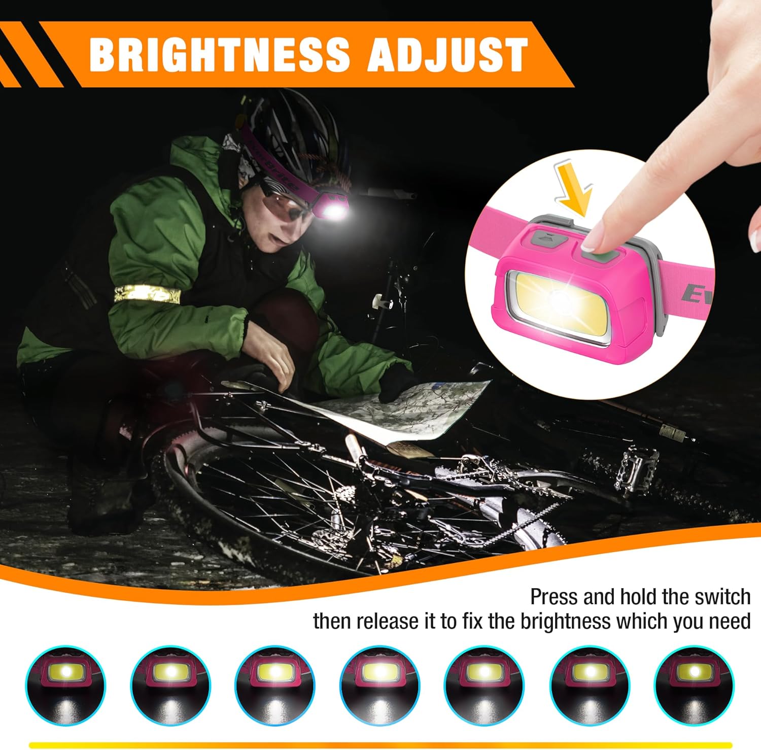 EverBrite 2-in-1 Headlamp Set for Kids Adults