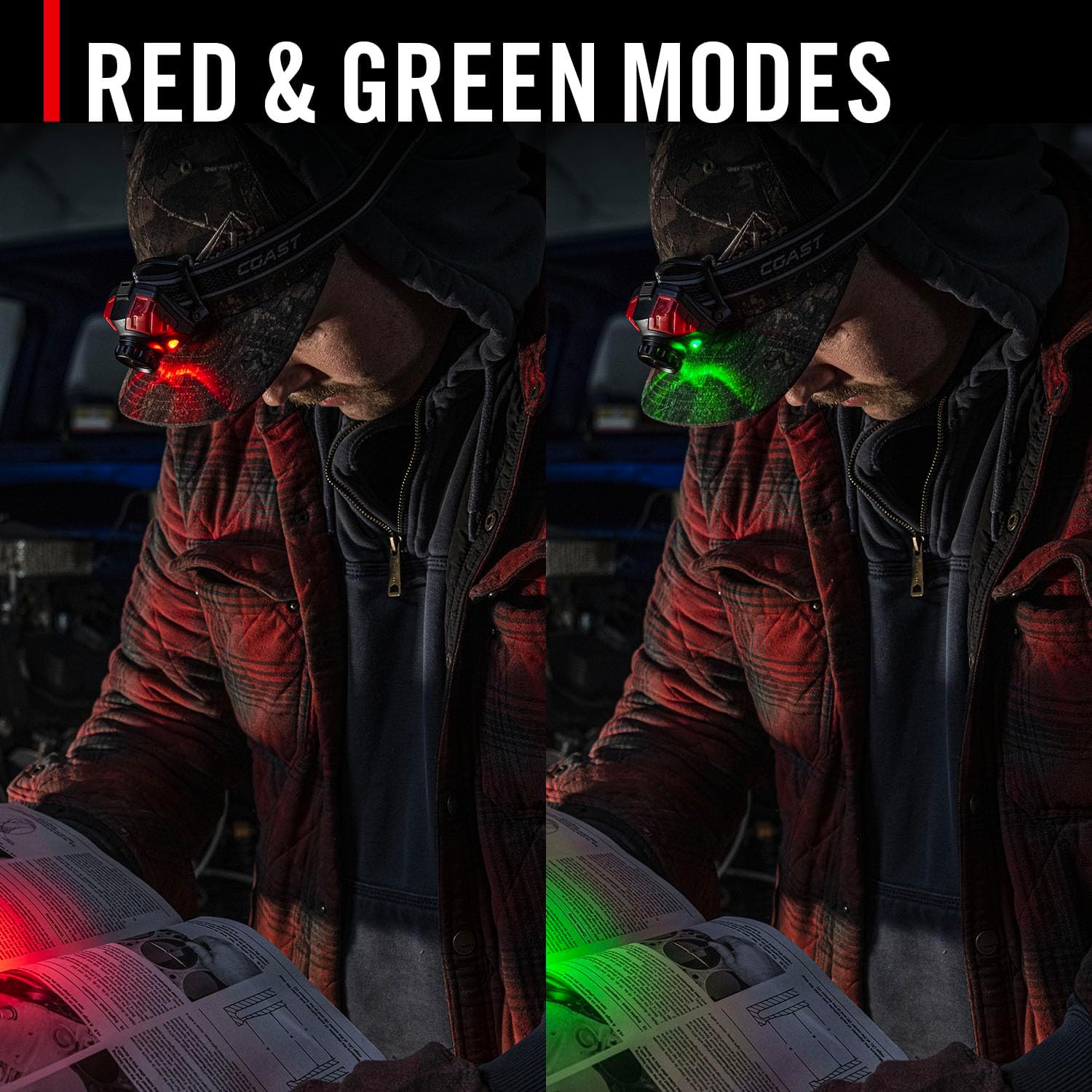 Coast FL85R 1000 Lumen Headlamp