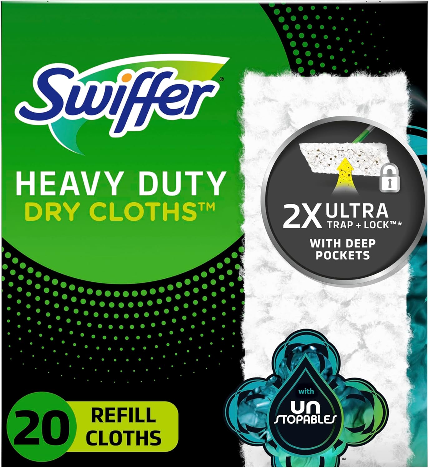 Swiffer Heavy Duty Dry Cloth Refills 20 Count 1