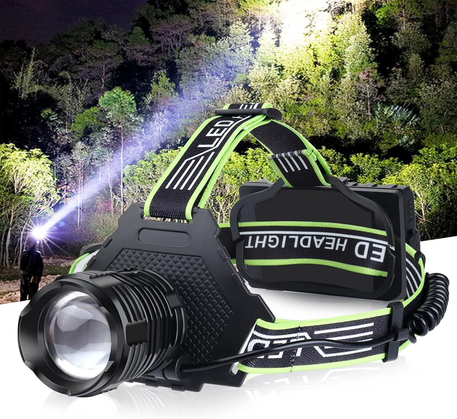 Super Bright LED Headlamp for Outdoor Use