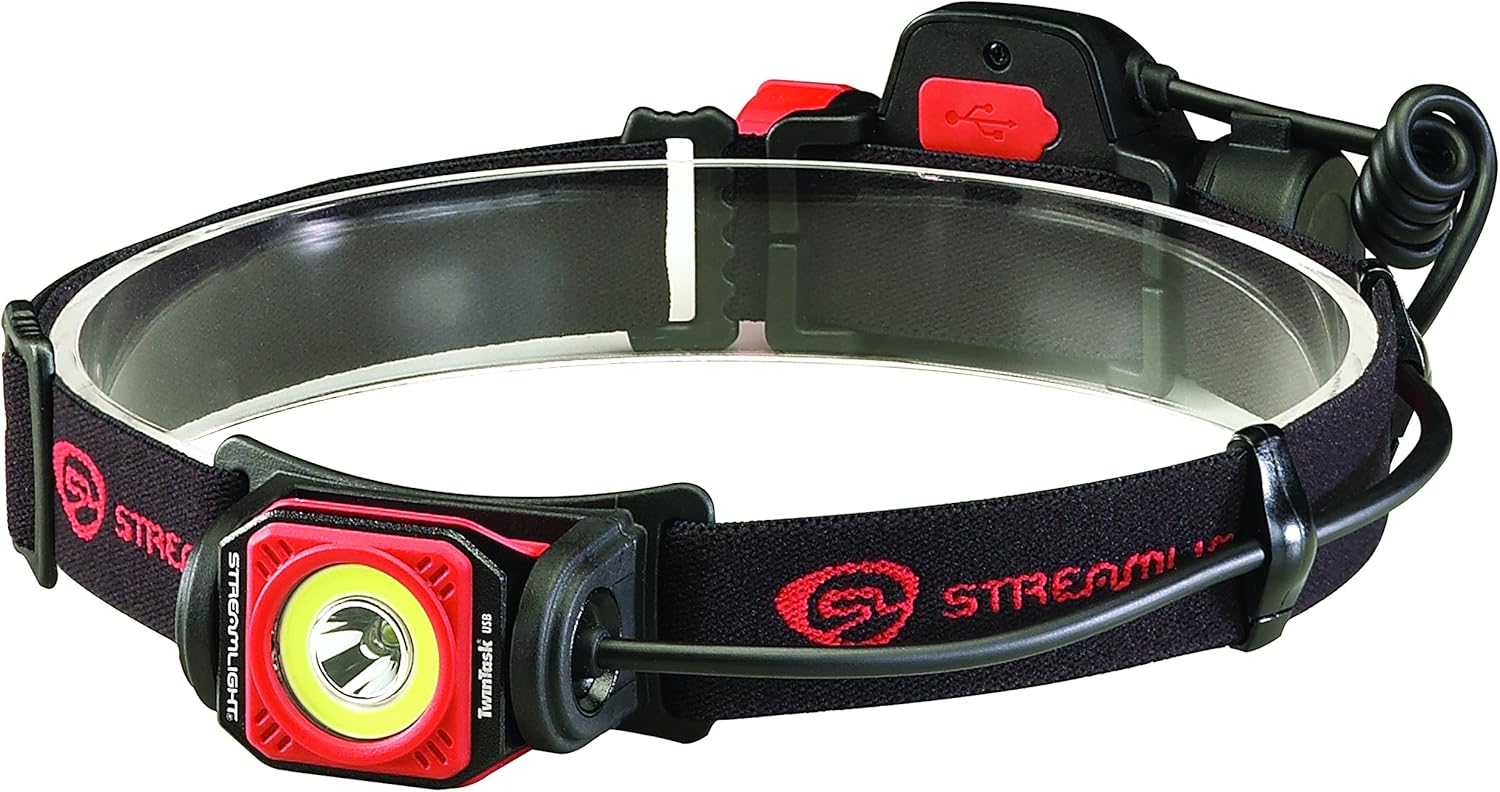 Streamlight Twin-Task 375-Lumens Rechargeable Headlamp Dual-Mode Mp3