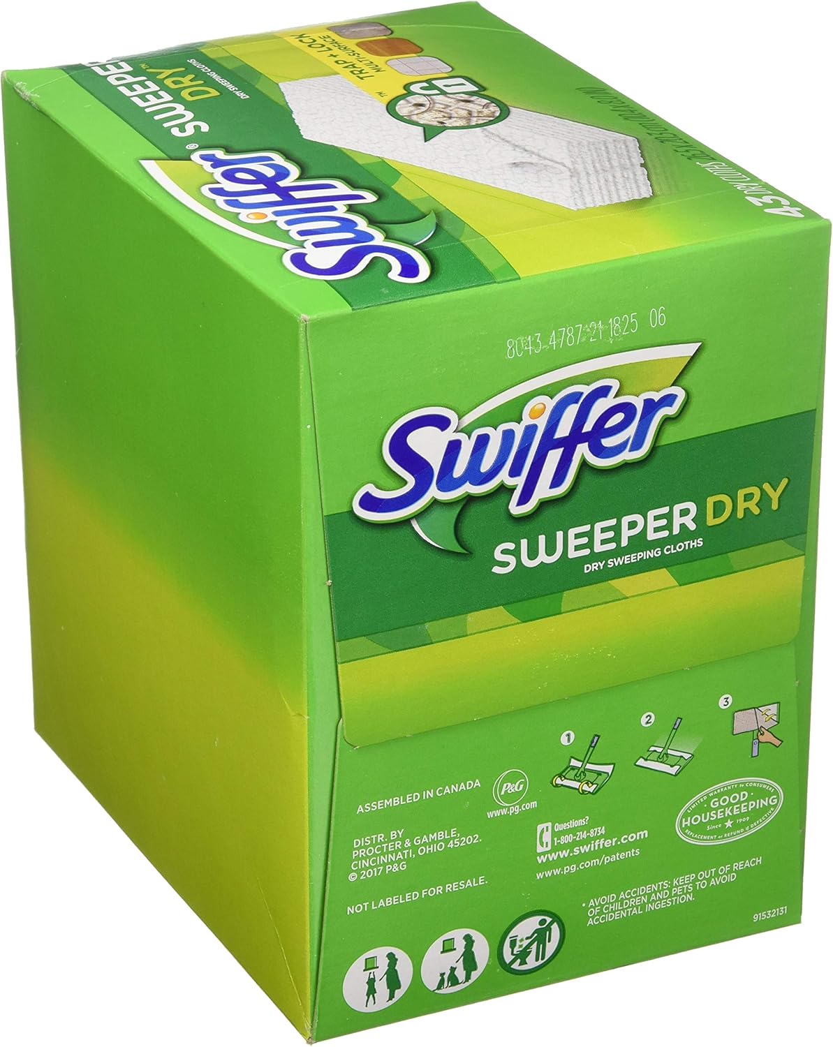 Swiffer Start Finish Dust 86-Count Refill Composition