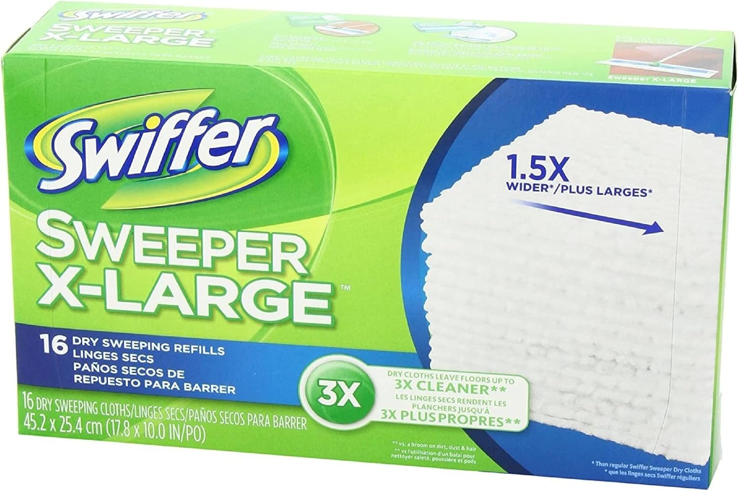 Swiffer Sweeper XL Dry Mop Refill Set