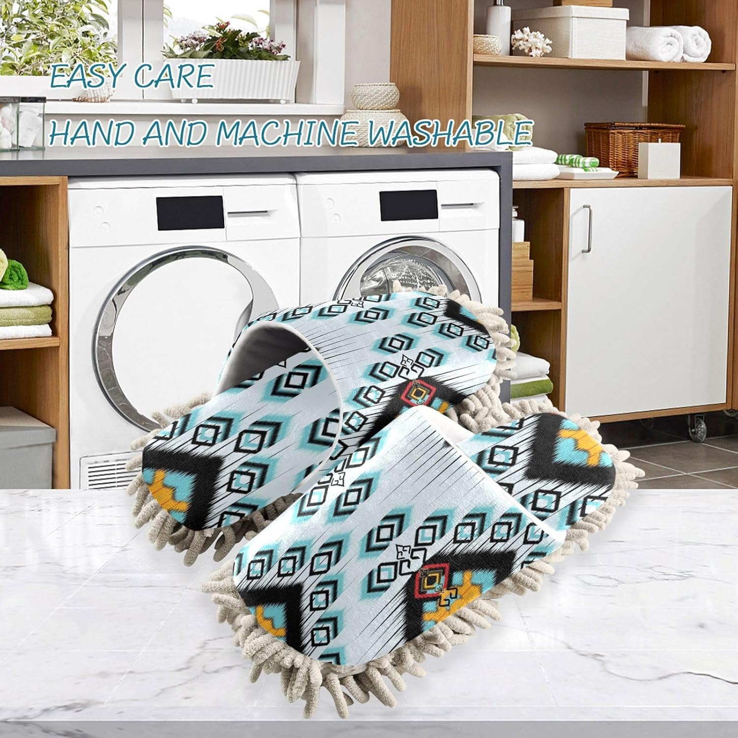 Kigai Microfiber Slippers for Clean Floors