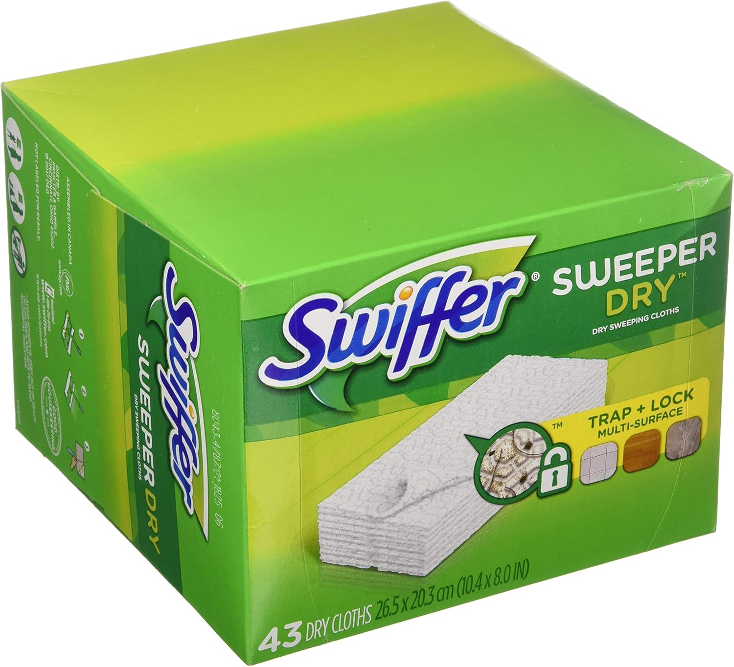 Swiffer Start Finish Dust 86-Count Refill Composition