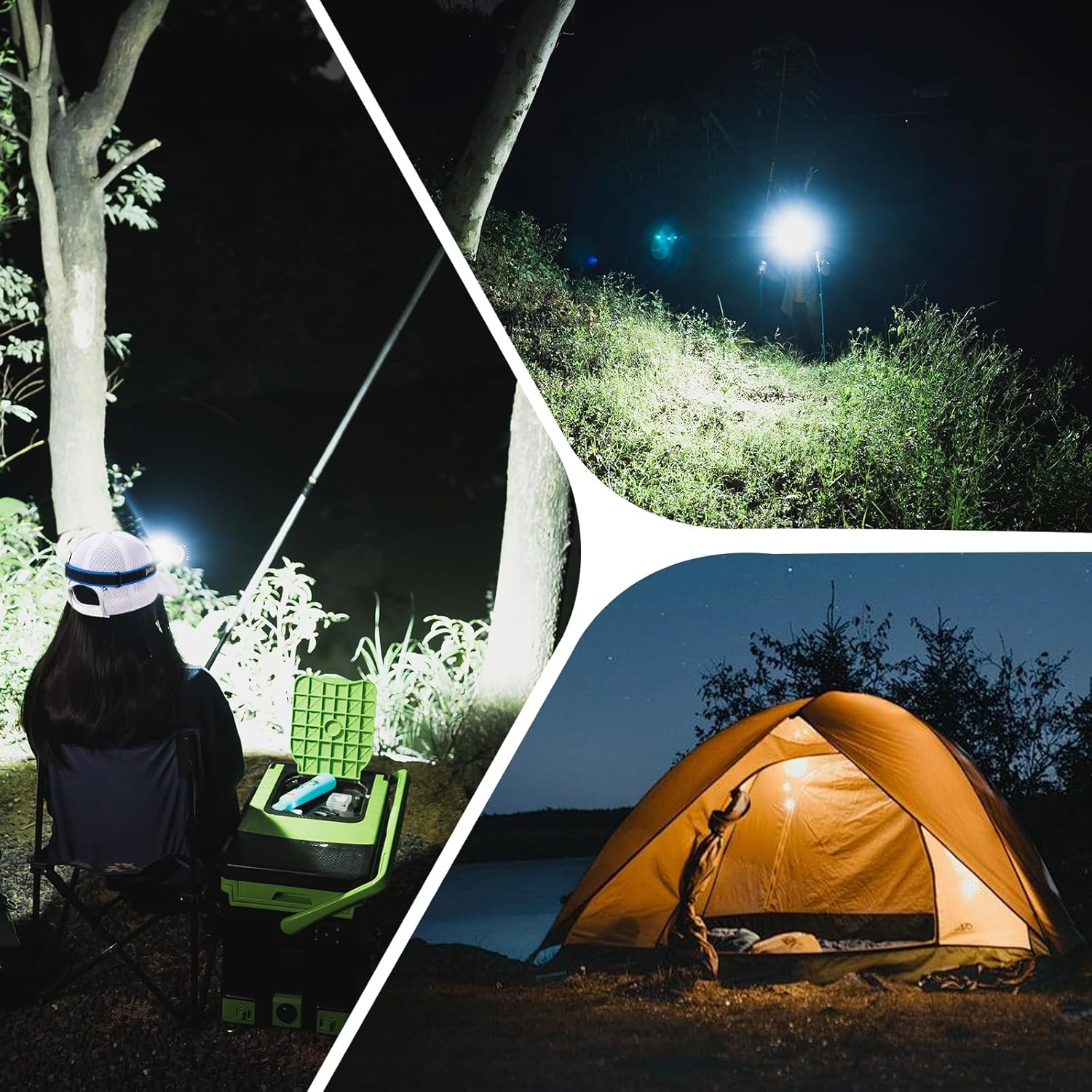 Adjustable E7 Headlamp Bracket for Camping Hiking More