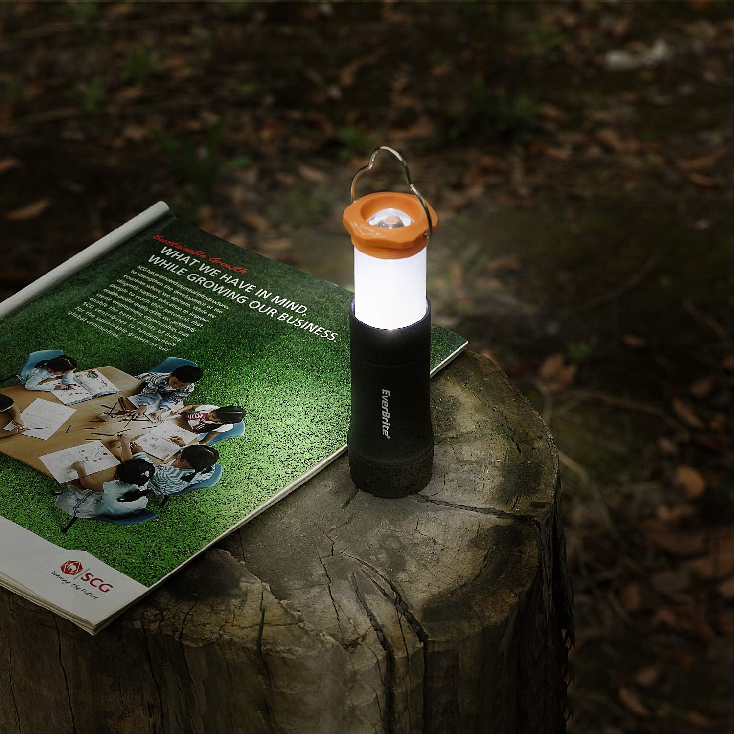 2-in-1 Mini Lantern Headlamp EverBrite Portable Durable