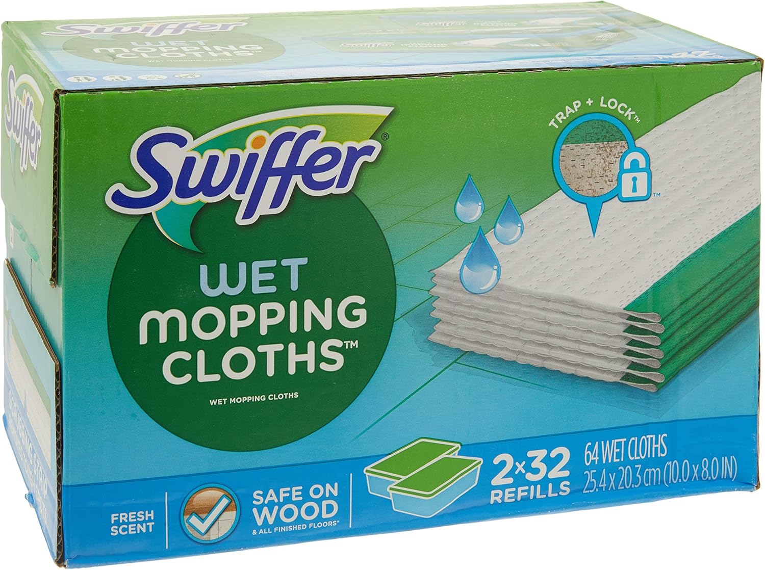 Swiffer Sweeper Wet Mopping Cloth - 32-Count