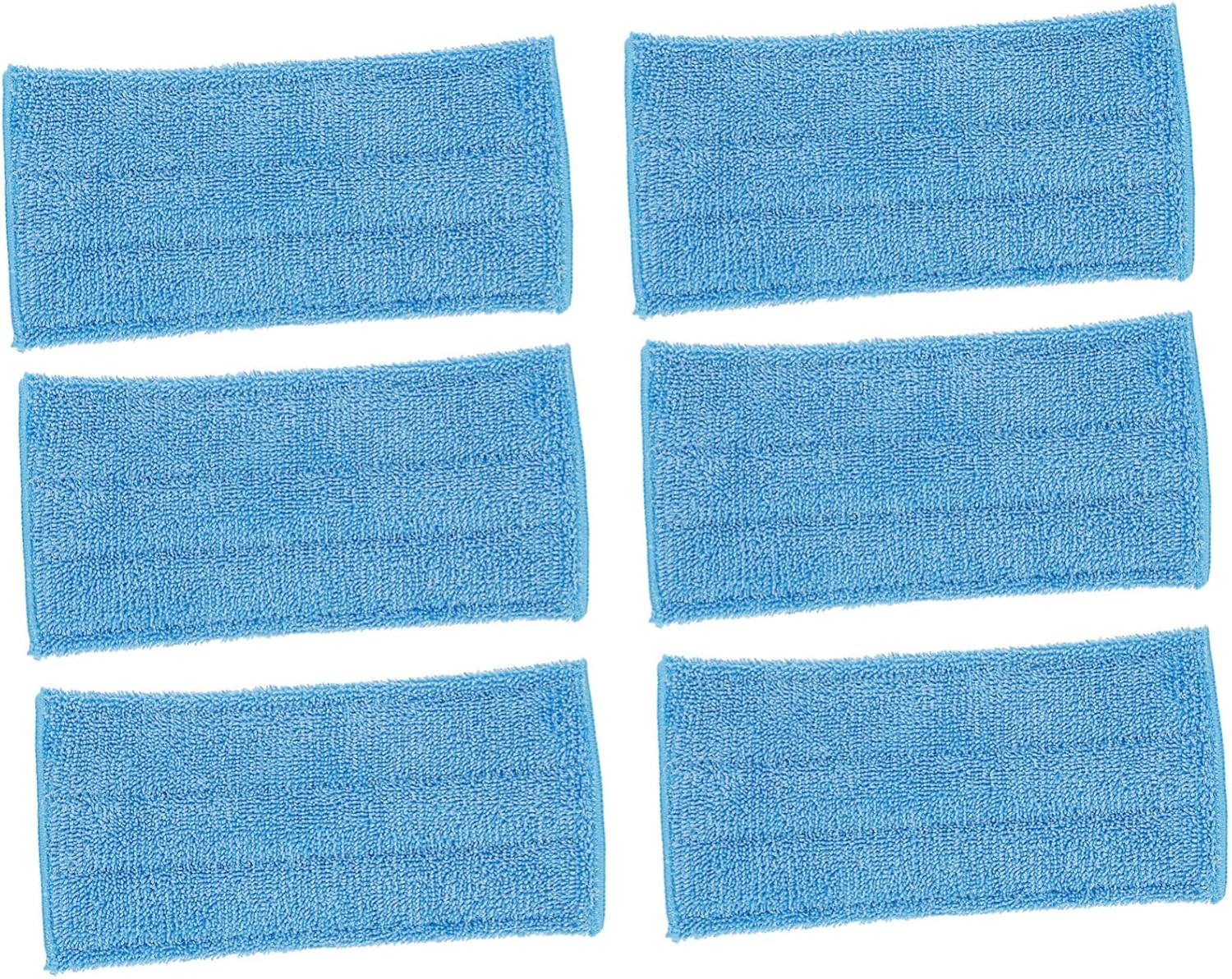 Mop Replacement - Blue Mop Cloth - 6-pack Replacement for Steam Mops