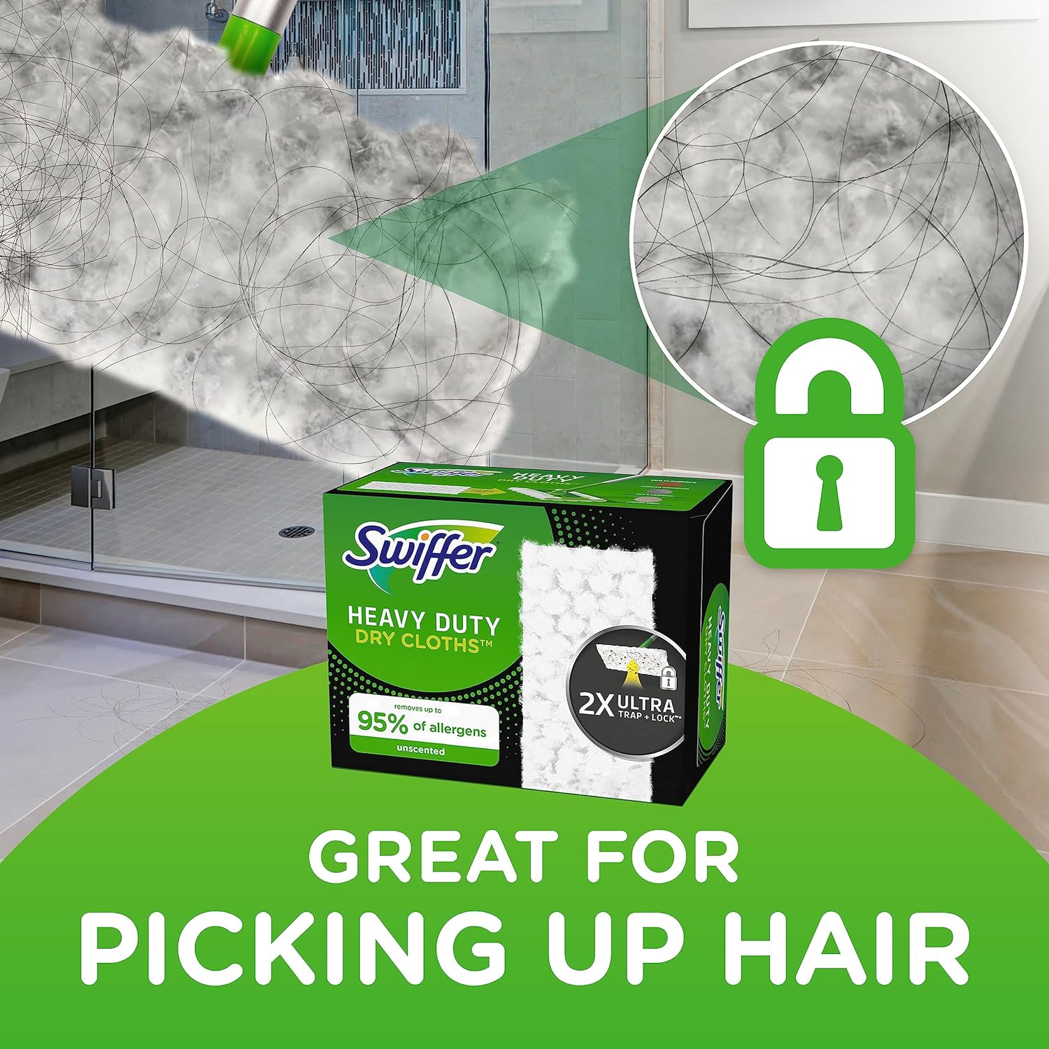 Swiffer Sweeper Heavy Duty Dry Sweeping Cloths 40 count