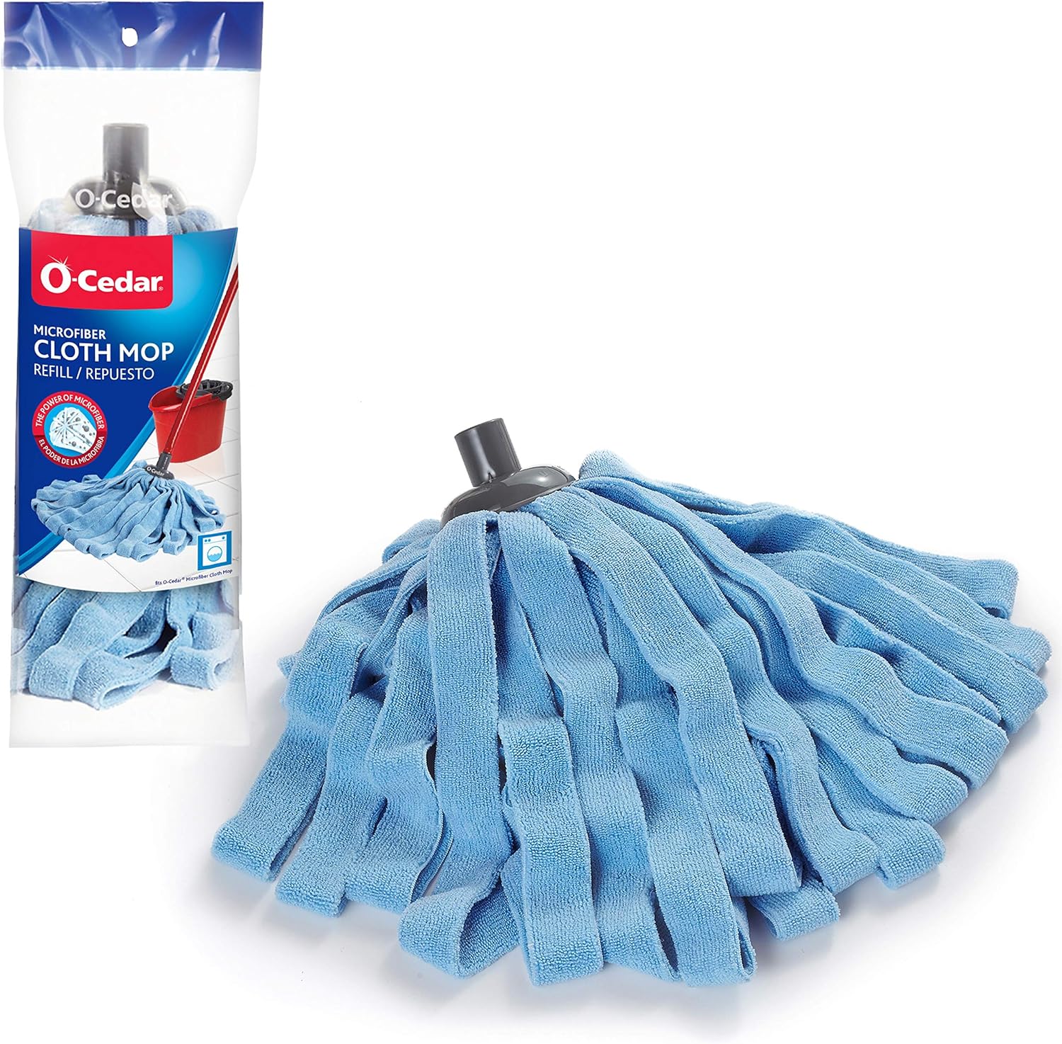 O-Cedar Microfiber Mop Cloth Eco-Friendly Mop Refill x12