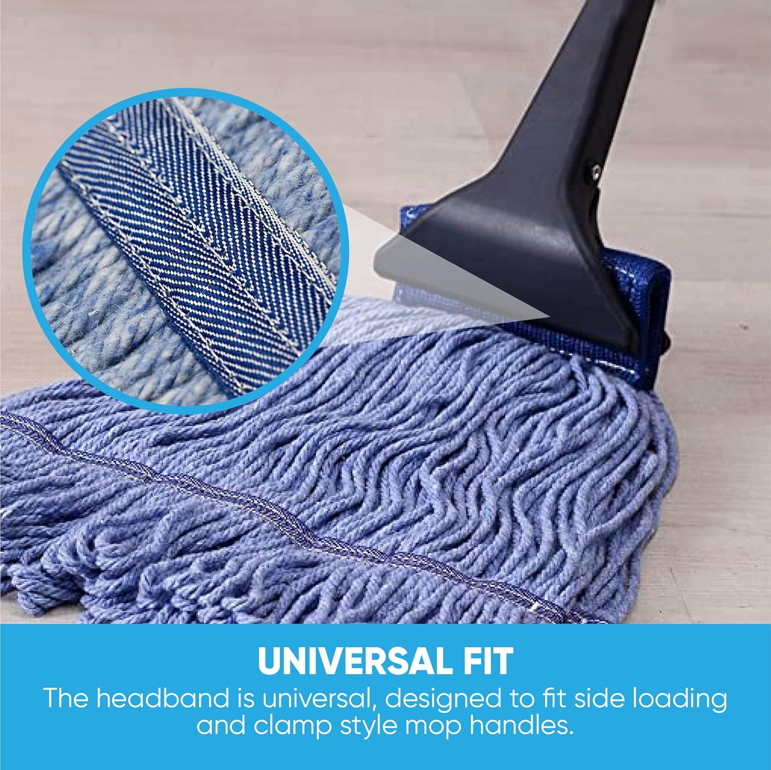 20oz Heavy Duty Replacement Mop Heads for iDeaology - 4-Pack